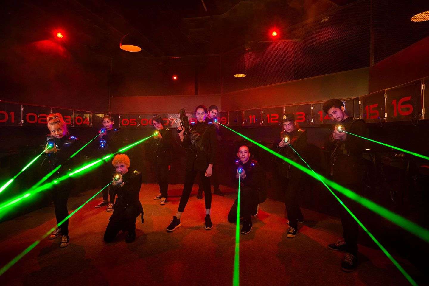 Game Space Laser Battle