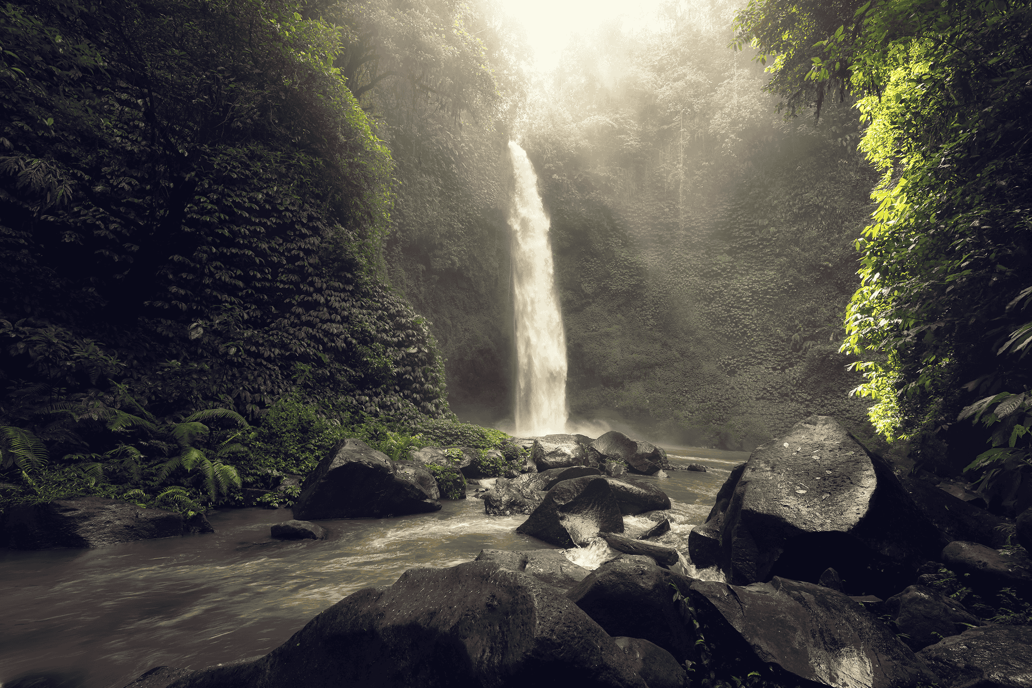 Visit Nungnung Waterfall