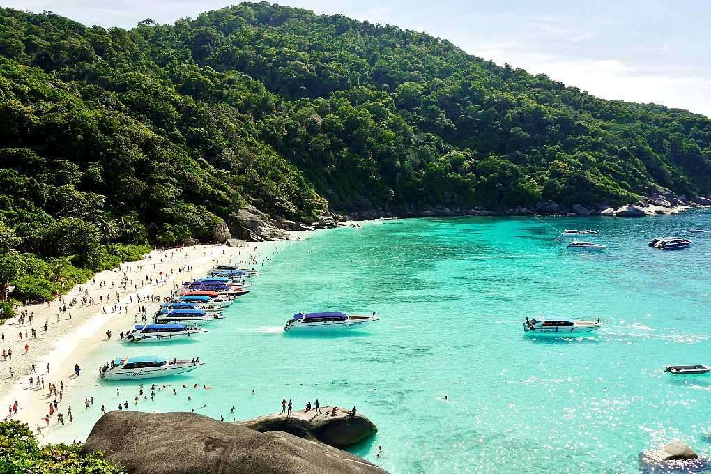 Snorkeling and Swimming at Hat Khao Lak