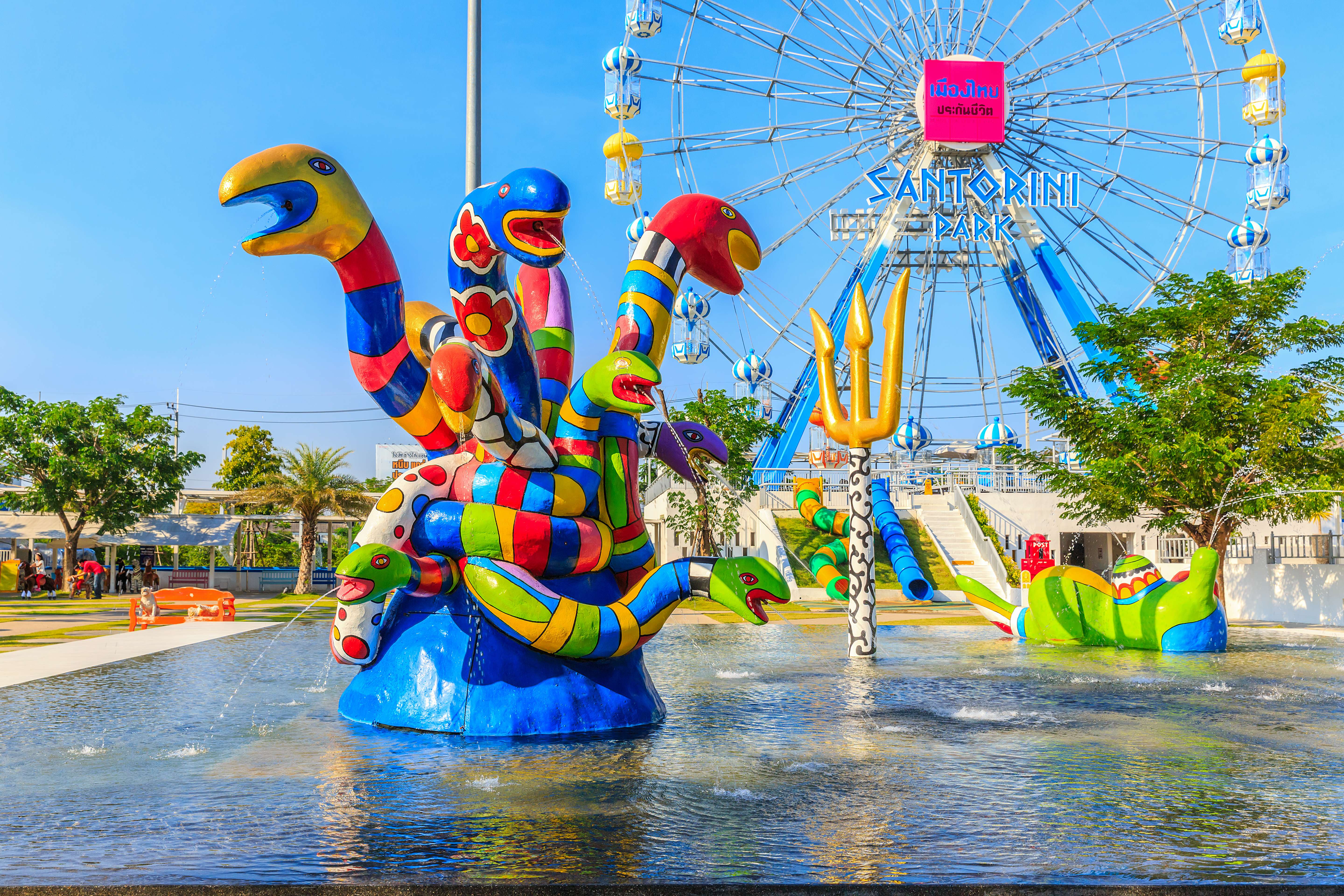 Have a Fun Day at Waterventures At Santorini Park
