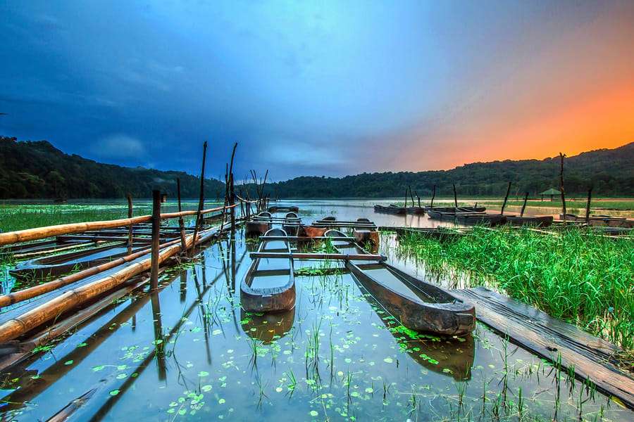 The Twin Lakes of Tamblingan and Buyan