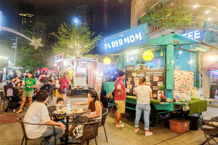 Explore 'Eat Street' of Seminyak