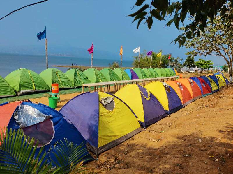 Camping in Pawna lake