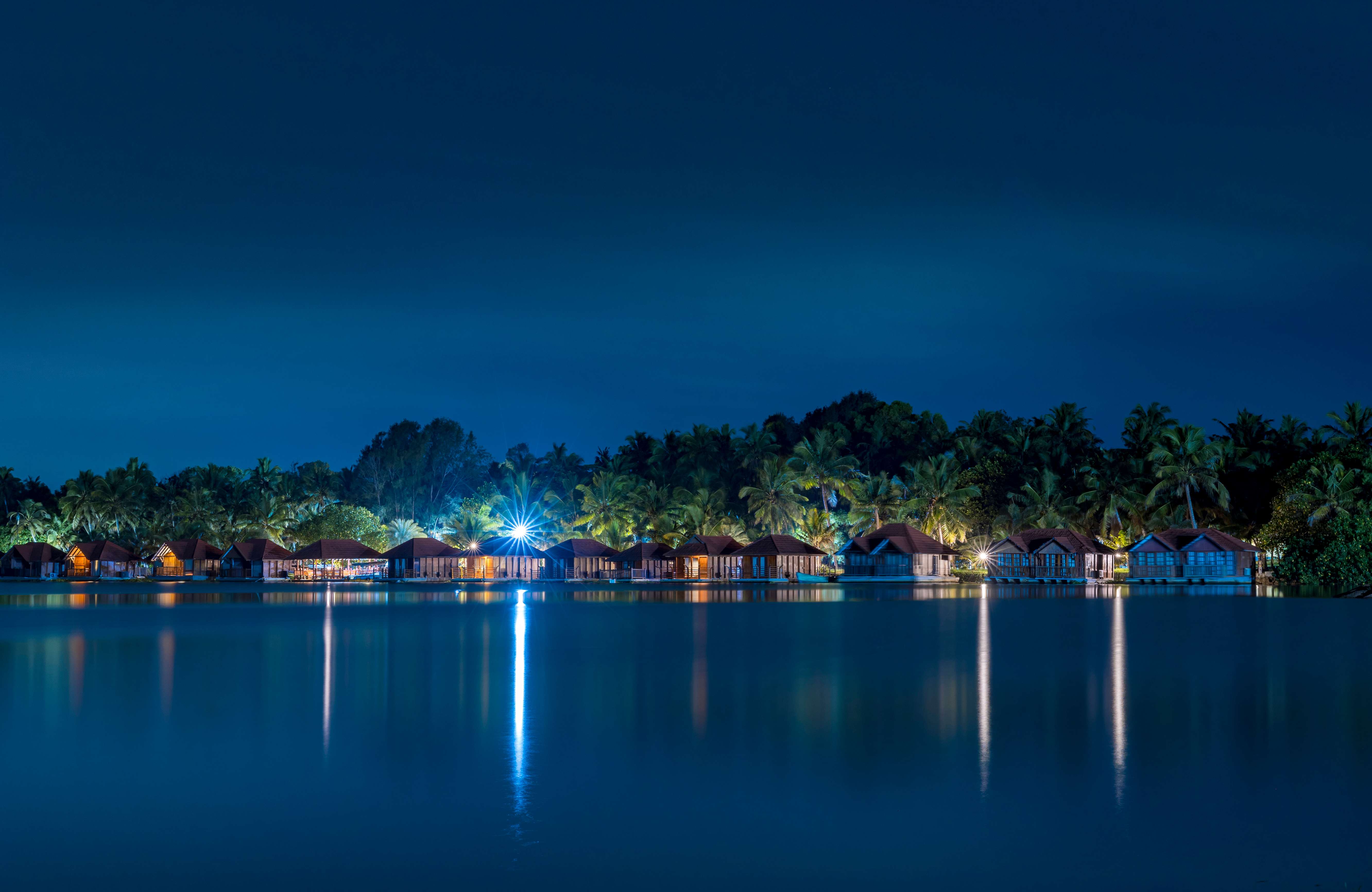 Poovar Beach and backwaters