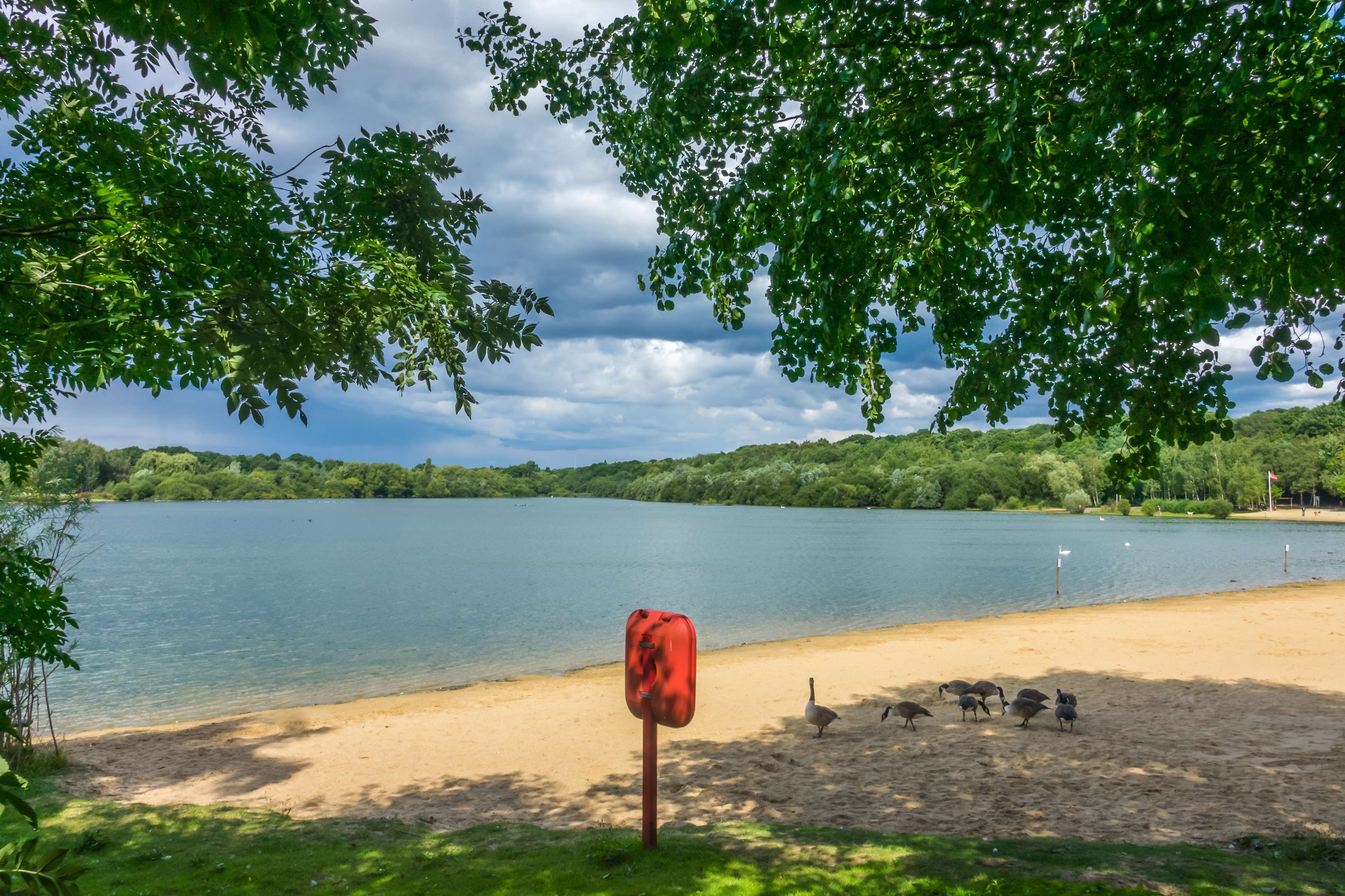 Ruislip Lido Beach 