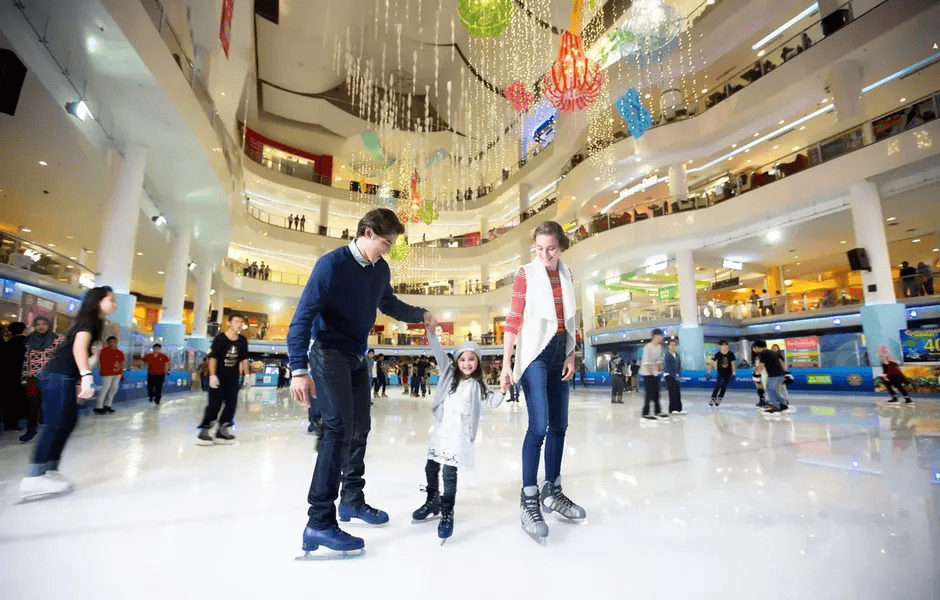 Go  Ice Skating at Sunway Pyramid, Kuala Lumpur