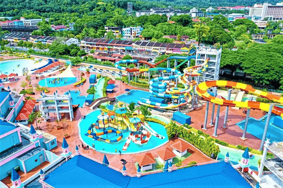 Discover thrilling rides at Splash Out Langkawi Water Park