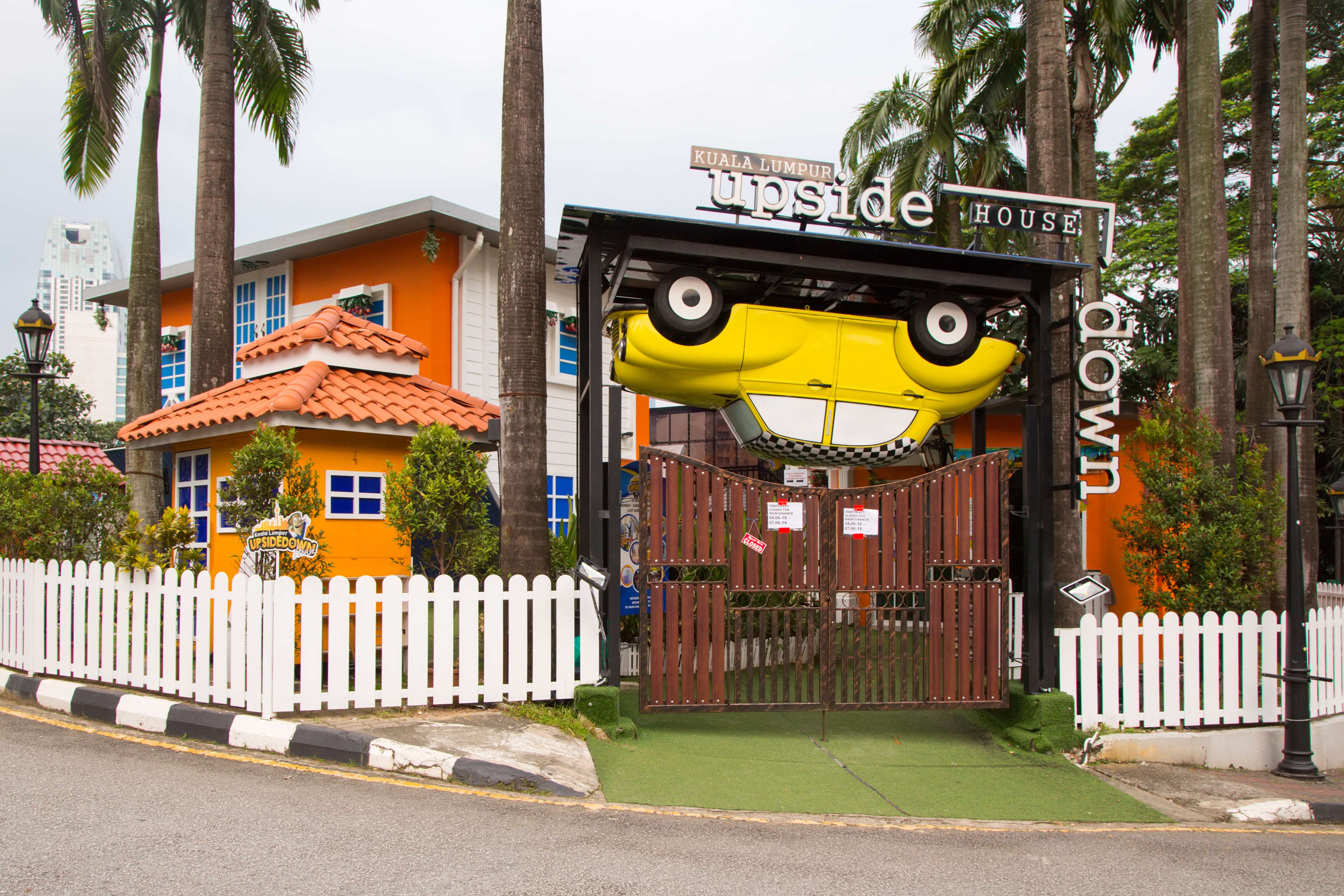  KL Upside Down House