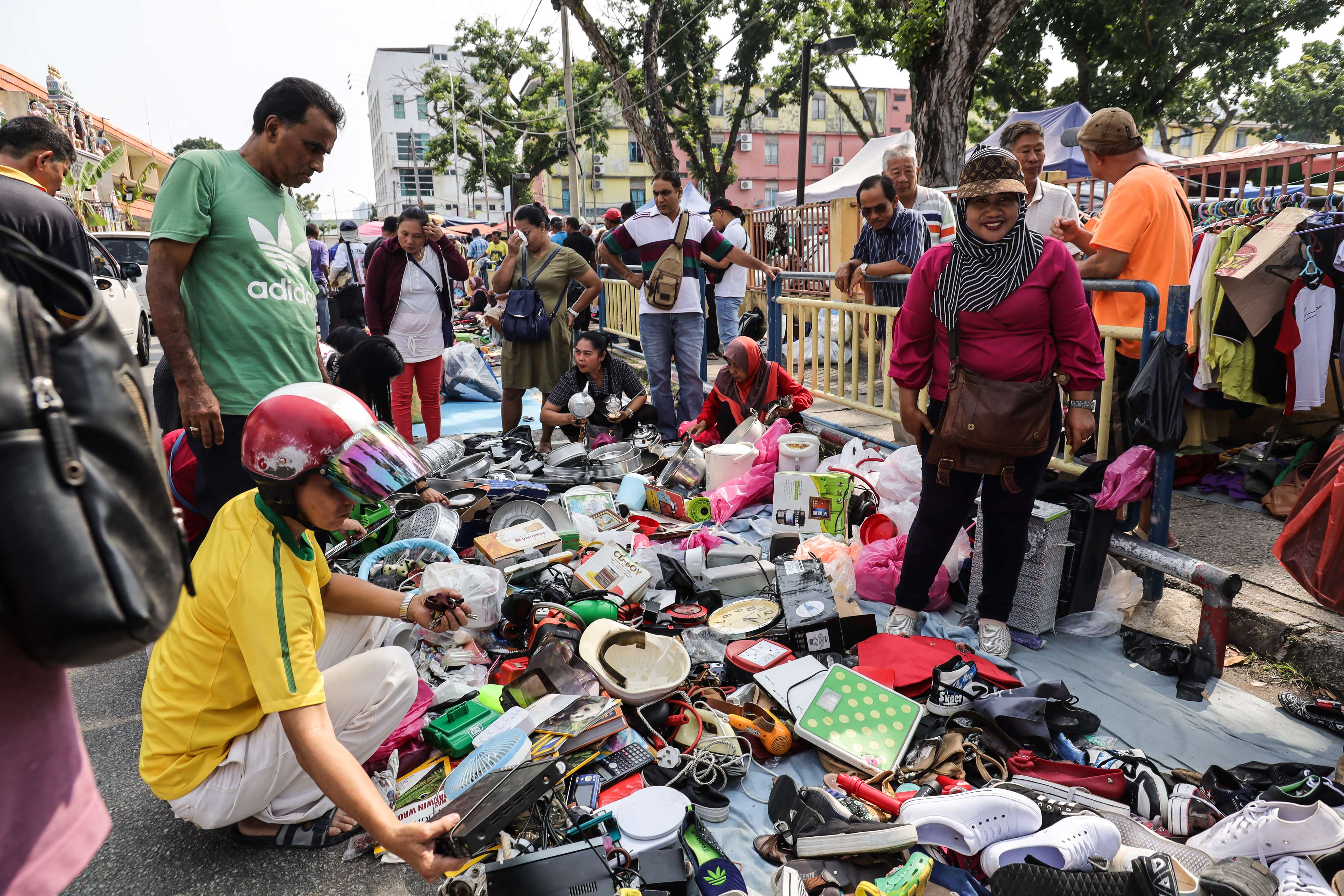 Lorong Kulit Flea Market, Pulau Pinang