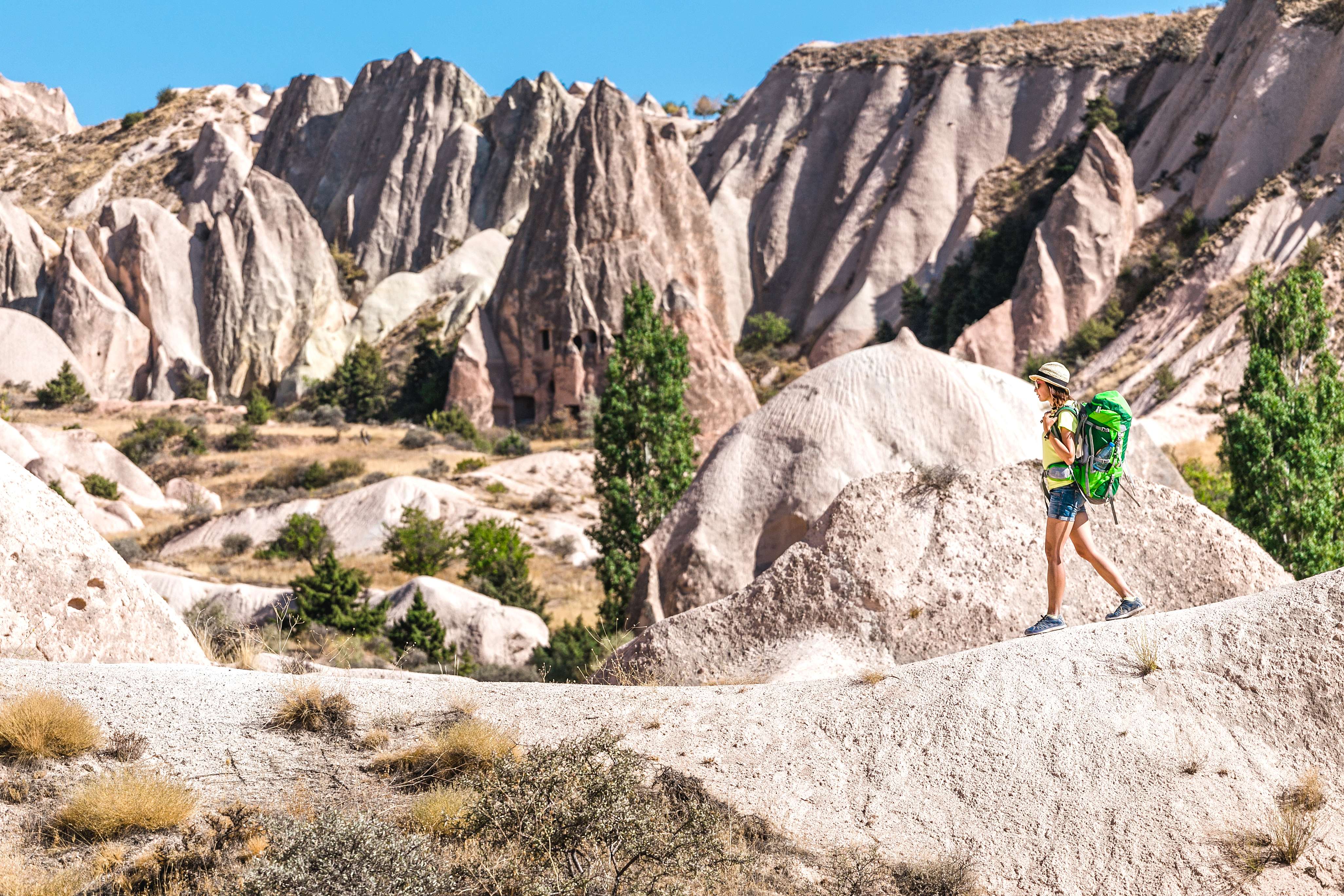 Go on a Brisk Winter Hike in Cappadocia