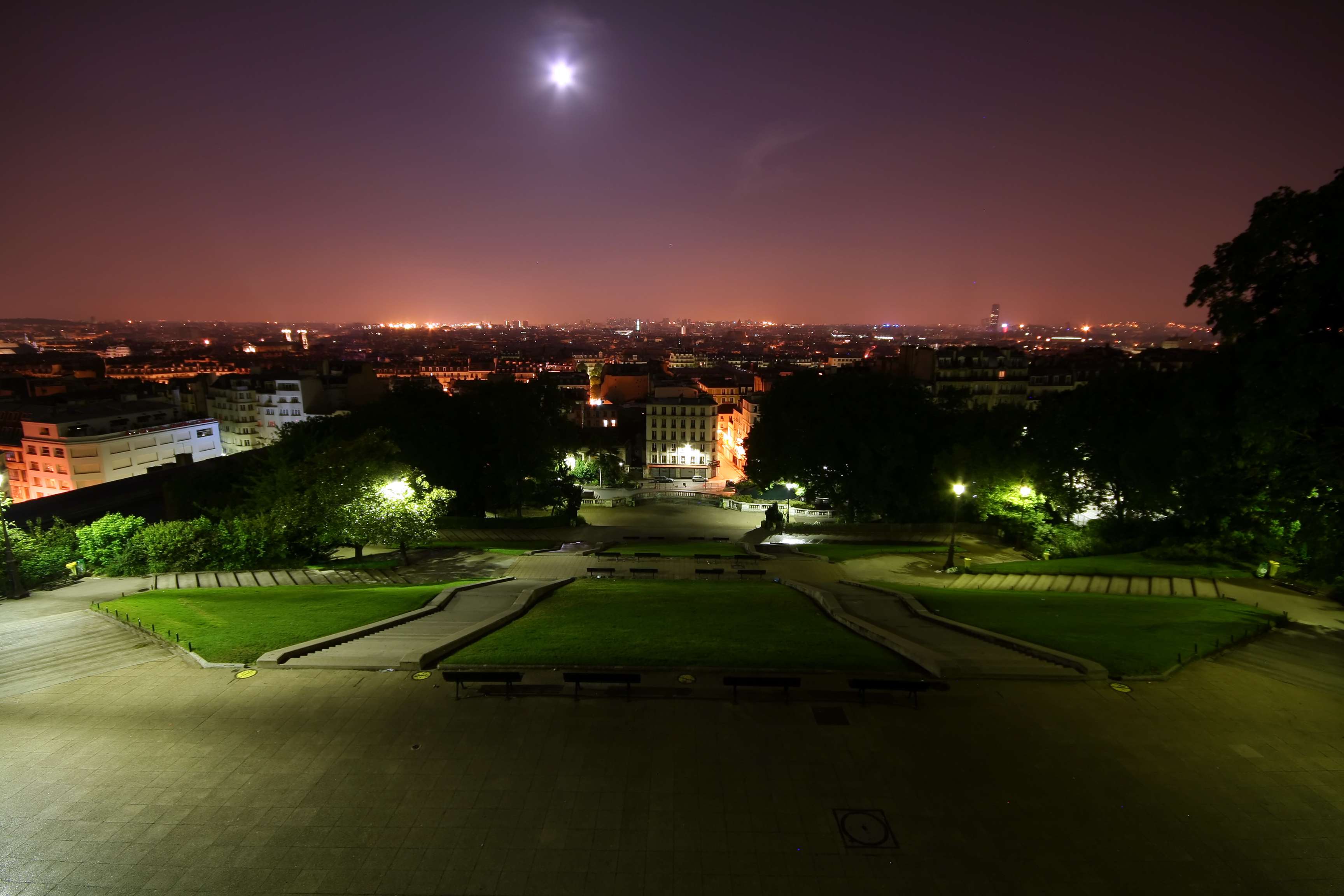 Find a Secret Night Garden in Montmartre