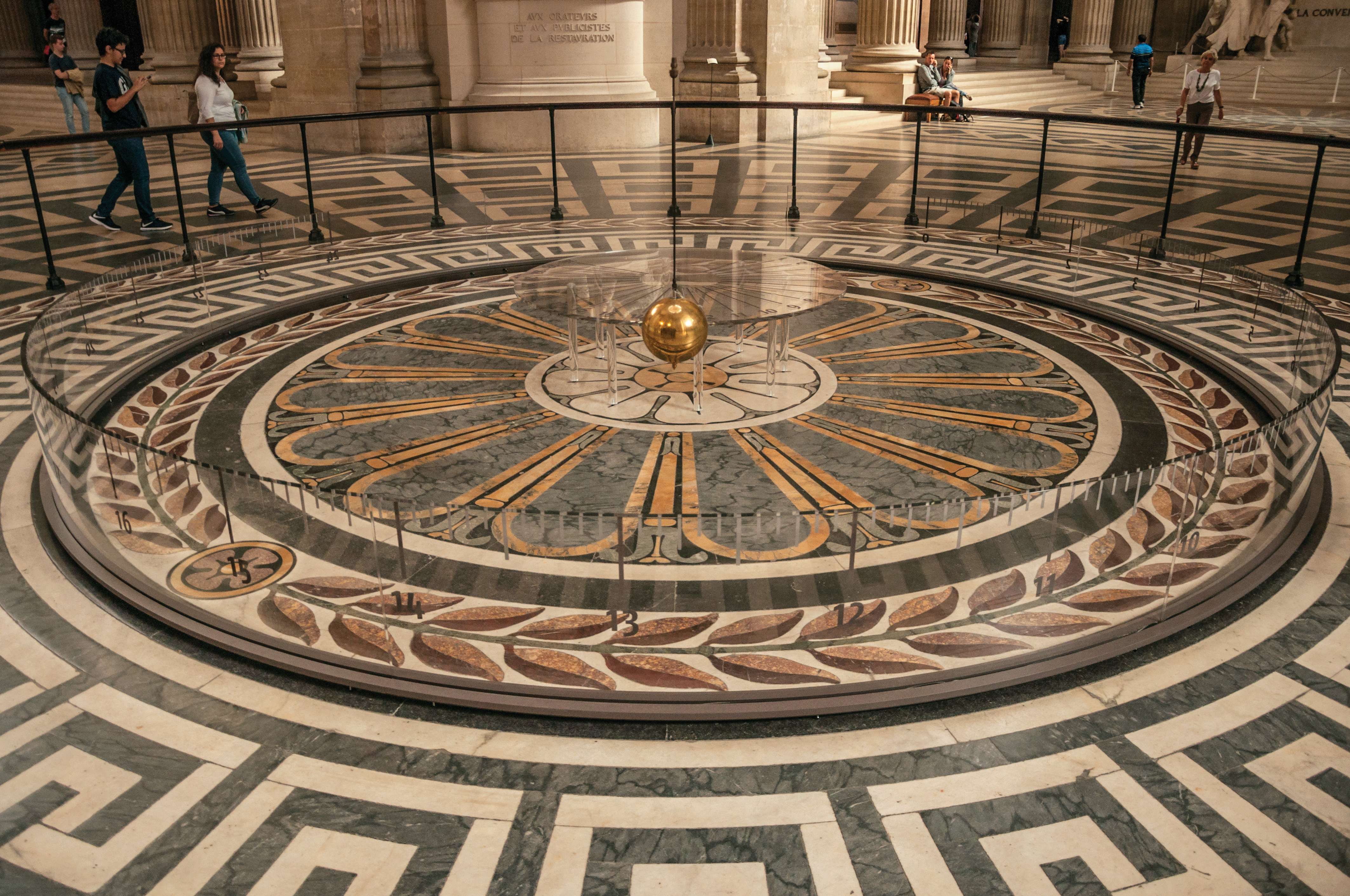 Foucault's Pendulum At Paris Panthèon
