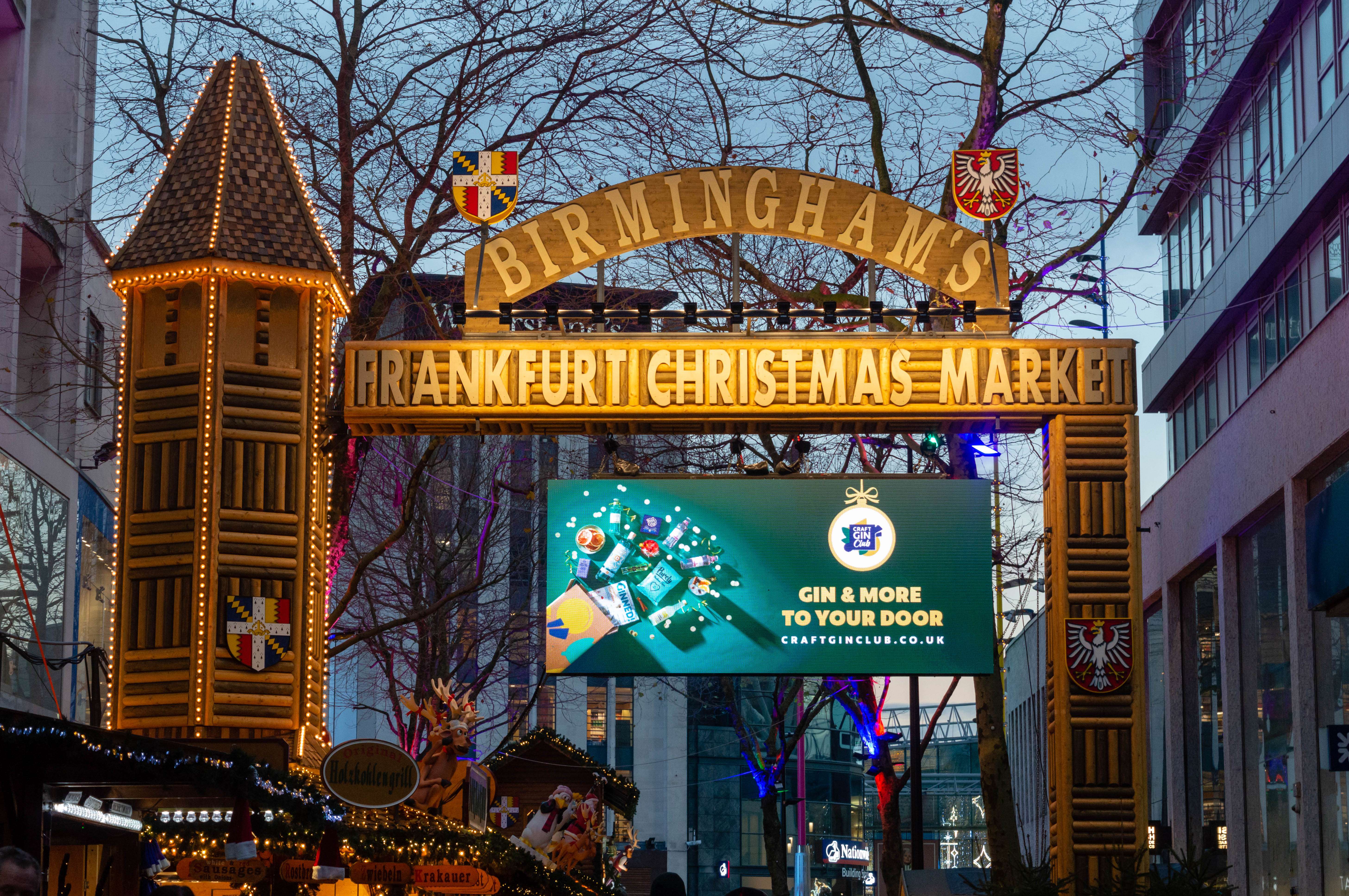 Explore Birmingham's Frankfurt Christmas Markets