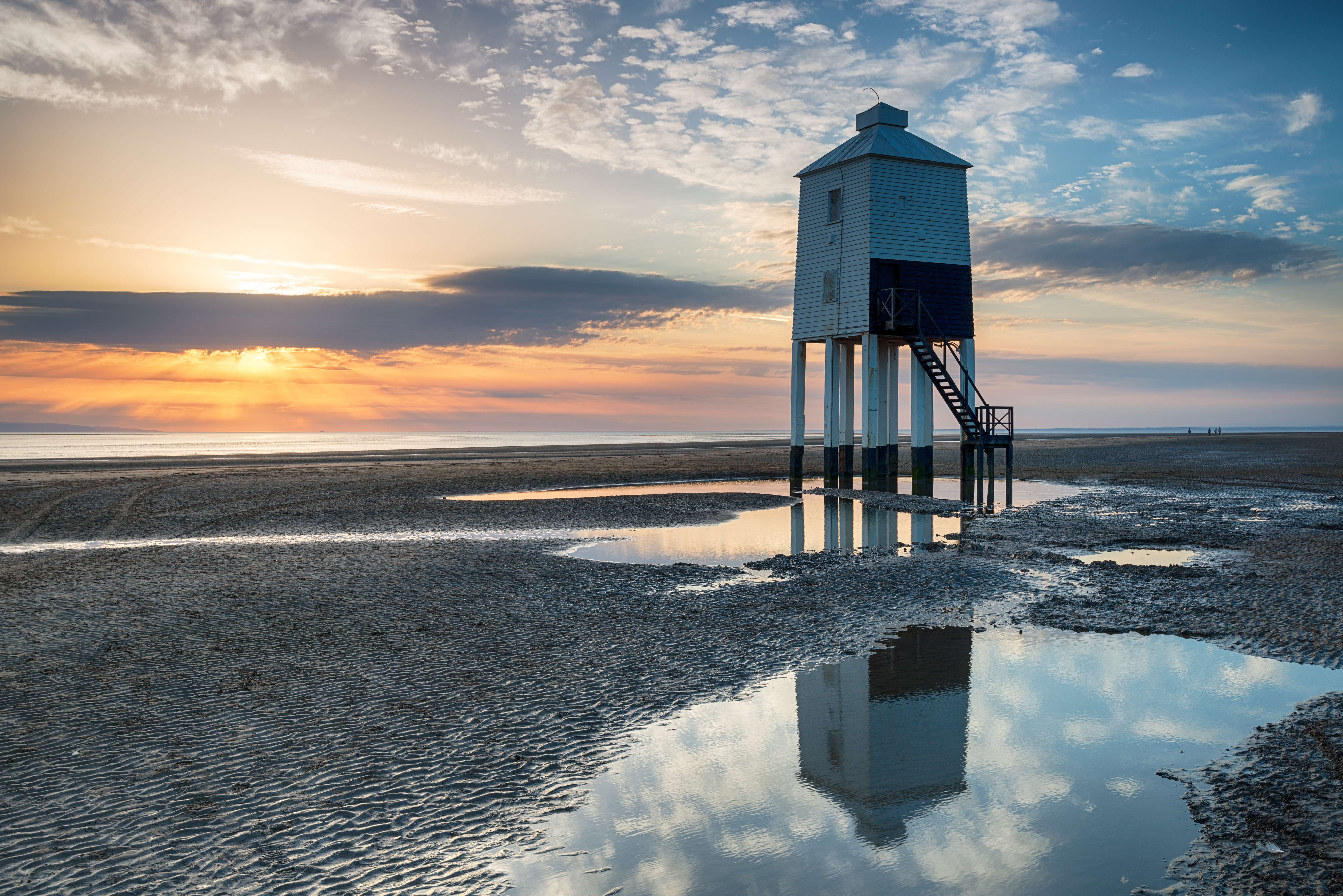 Burnham-On-Sea Beach, Somerset