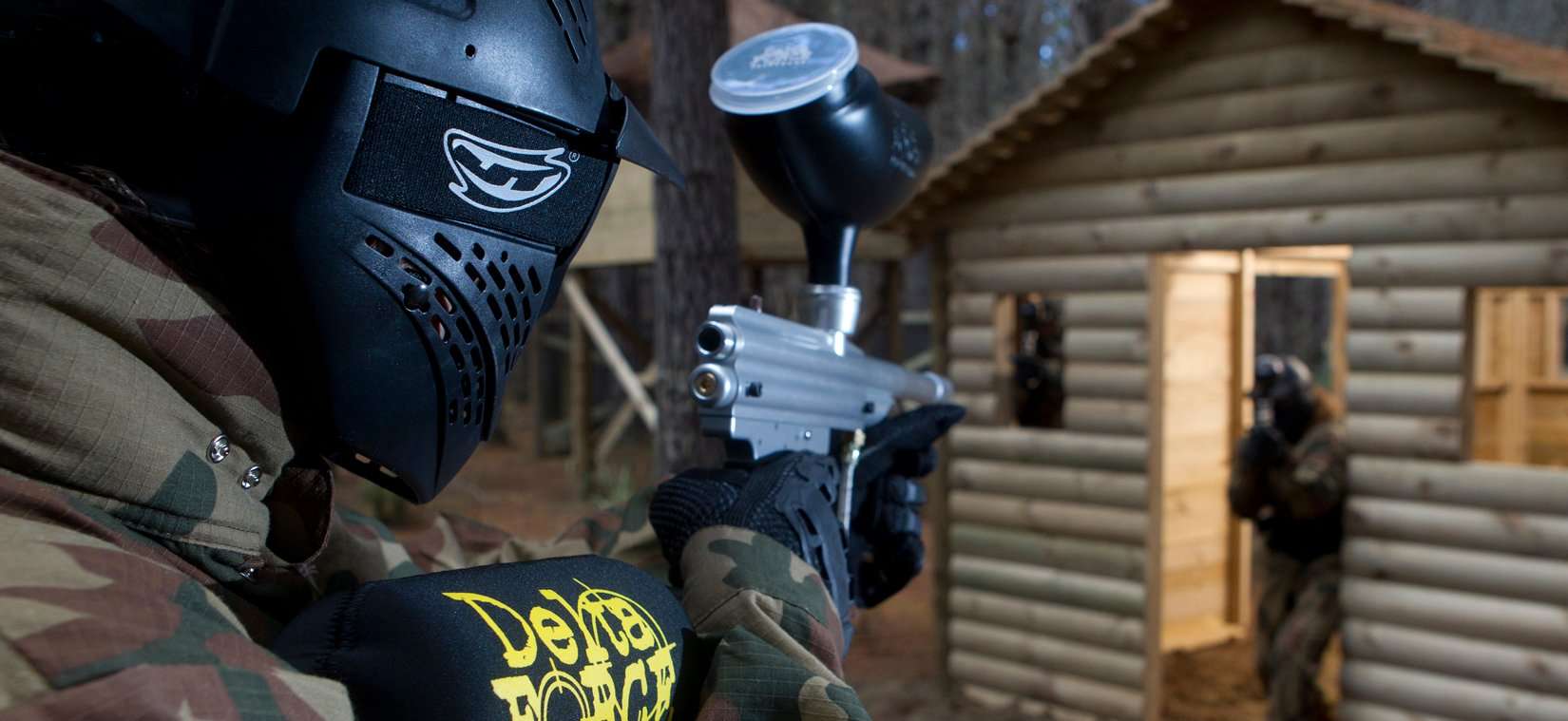 Shoot Your Mates At Delta Force Paintball