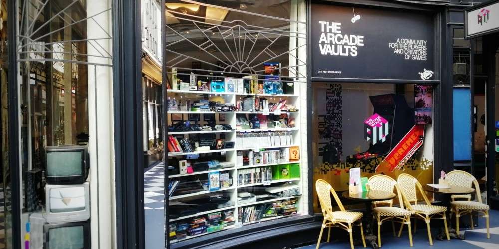 Play Arcade Games Together At The Arcade Vaults