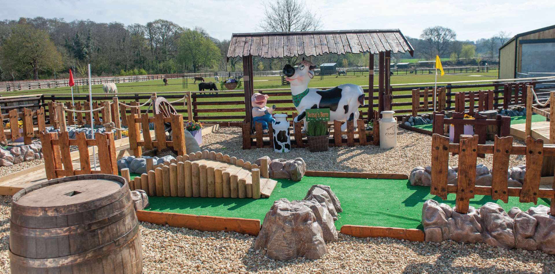 Visit Cefn Mably Farm Park
