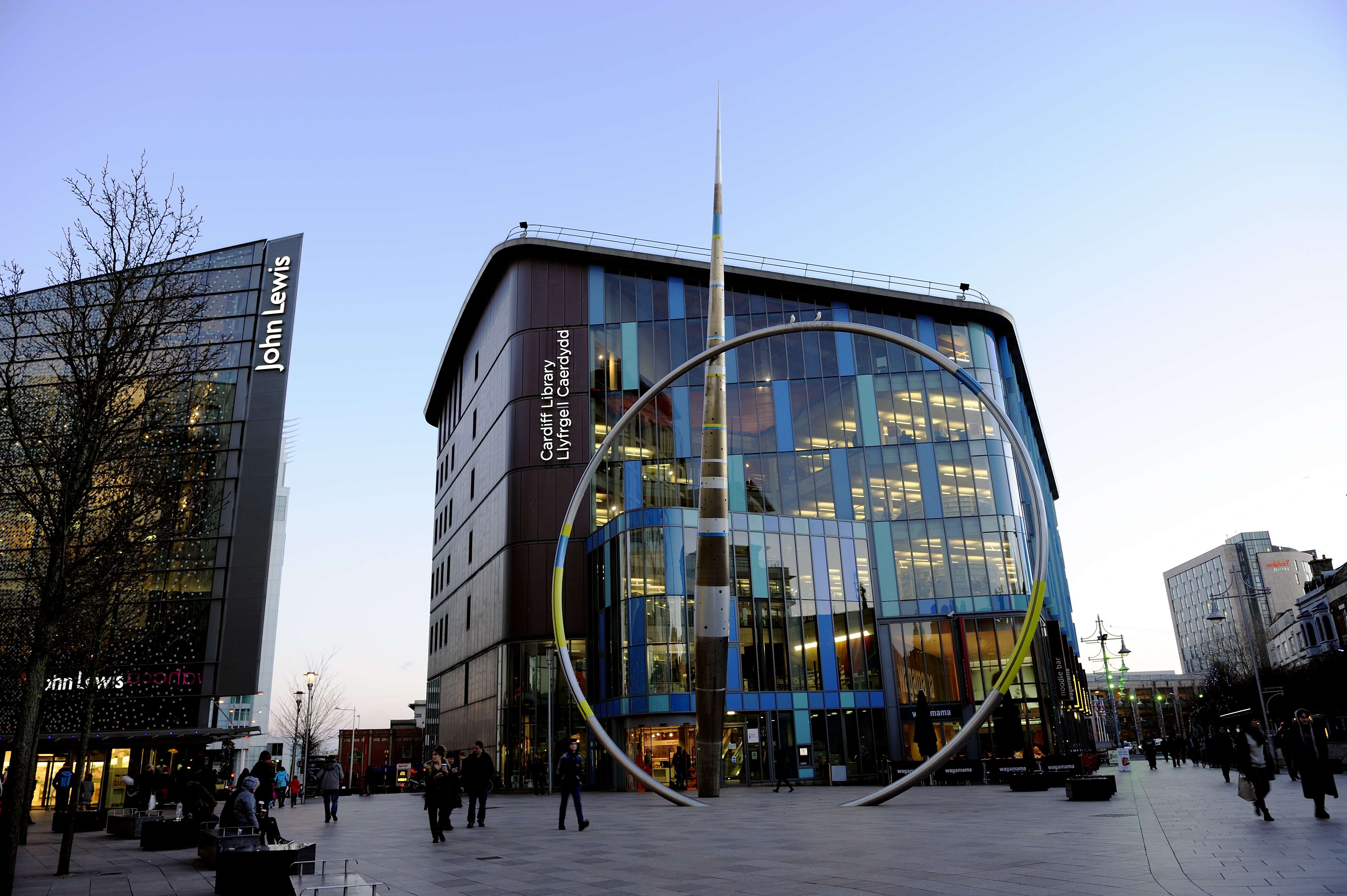 Visit Cardiff Central Library