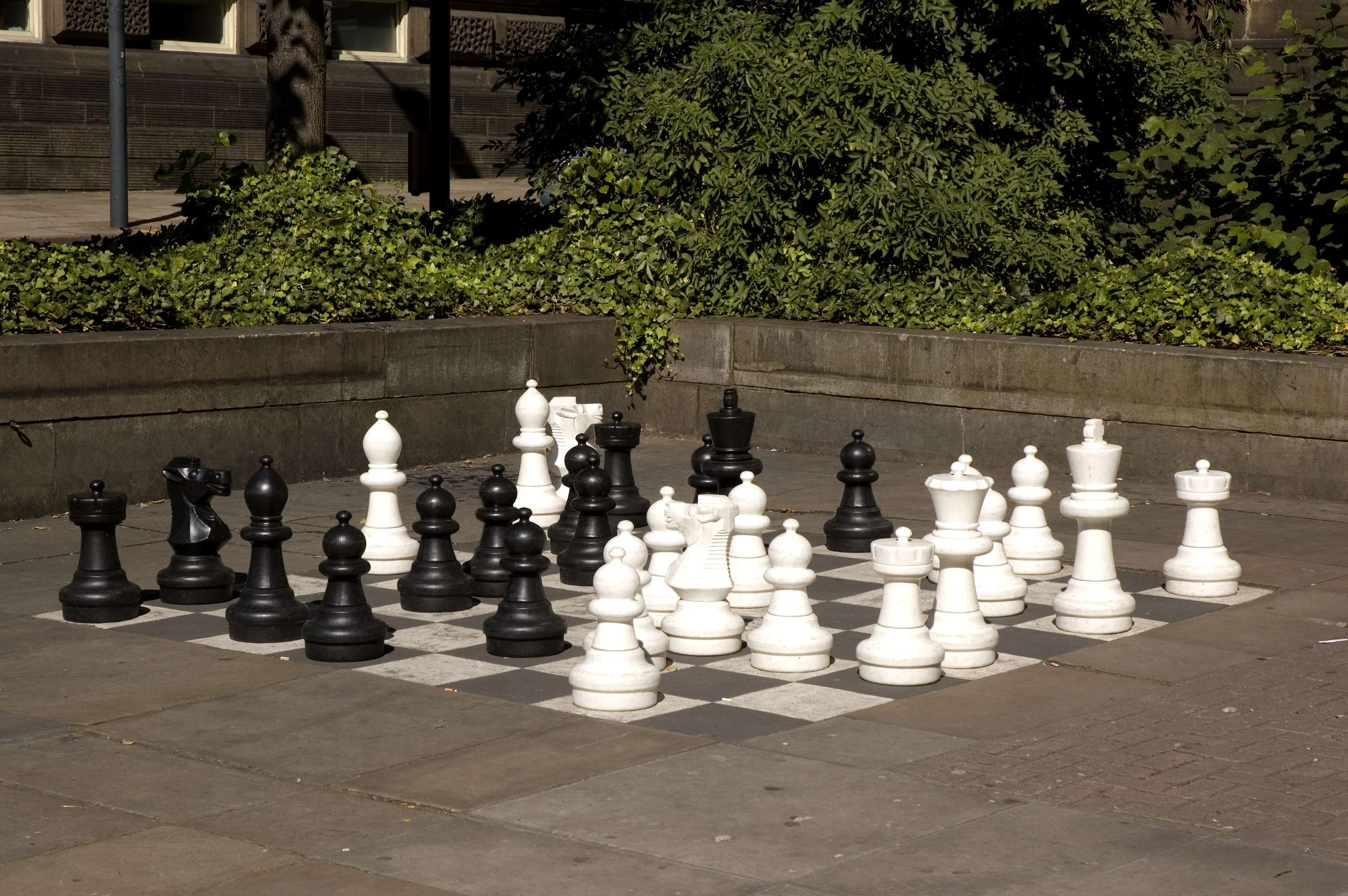 Play A Game of Giant Chess