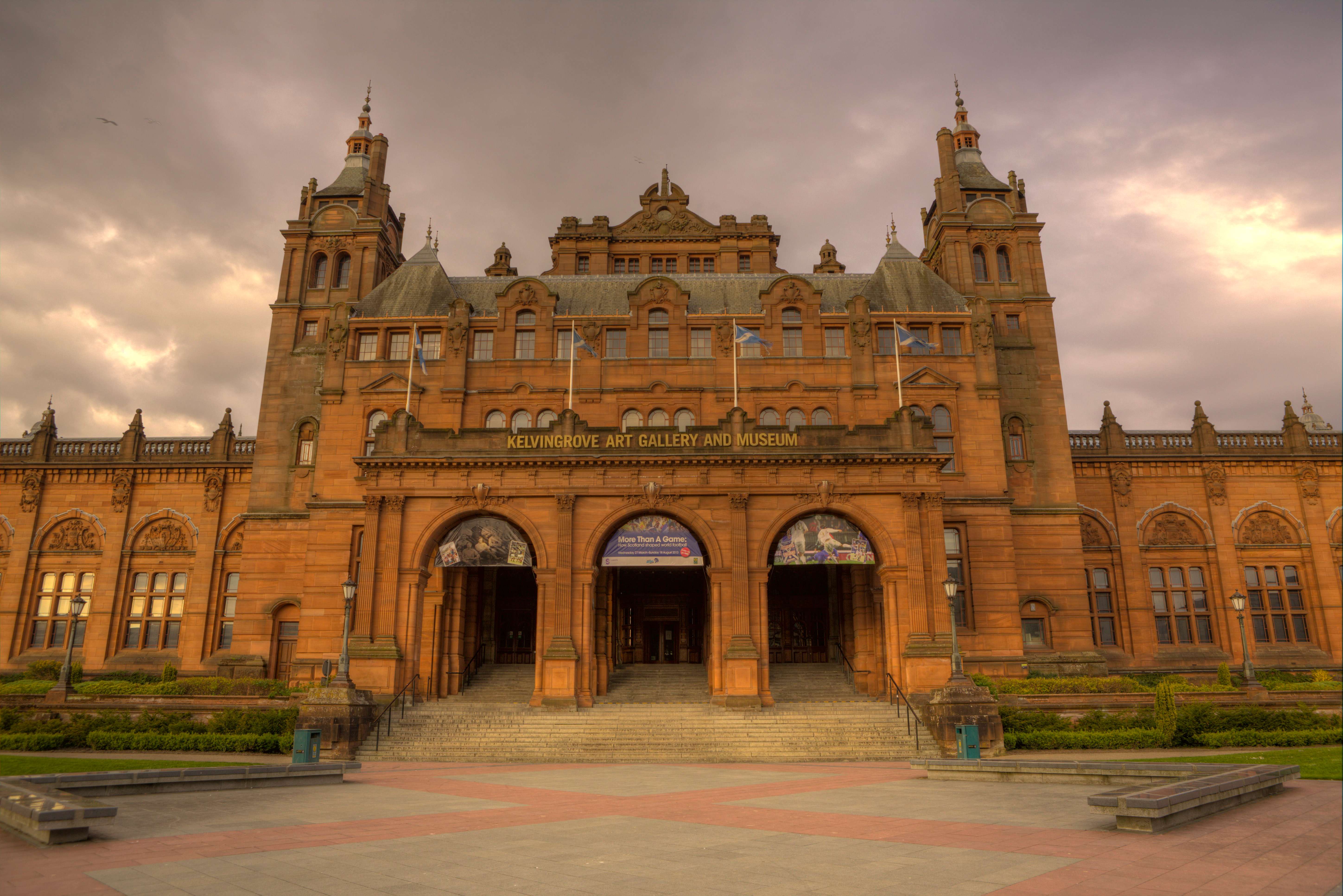 Admire The exhibits At The Kelvingrove Art Gallery