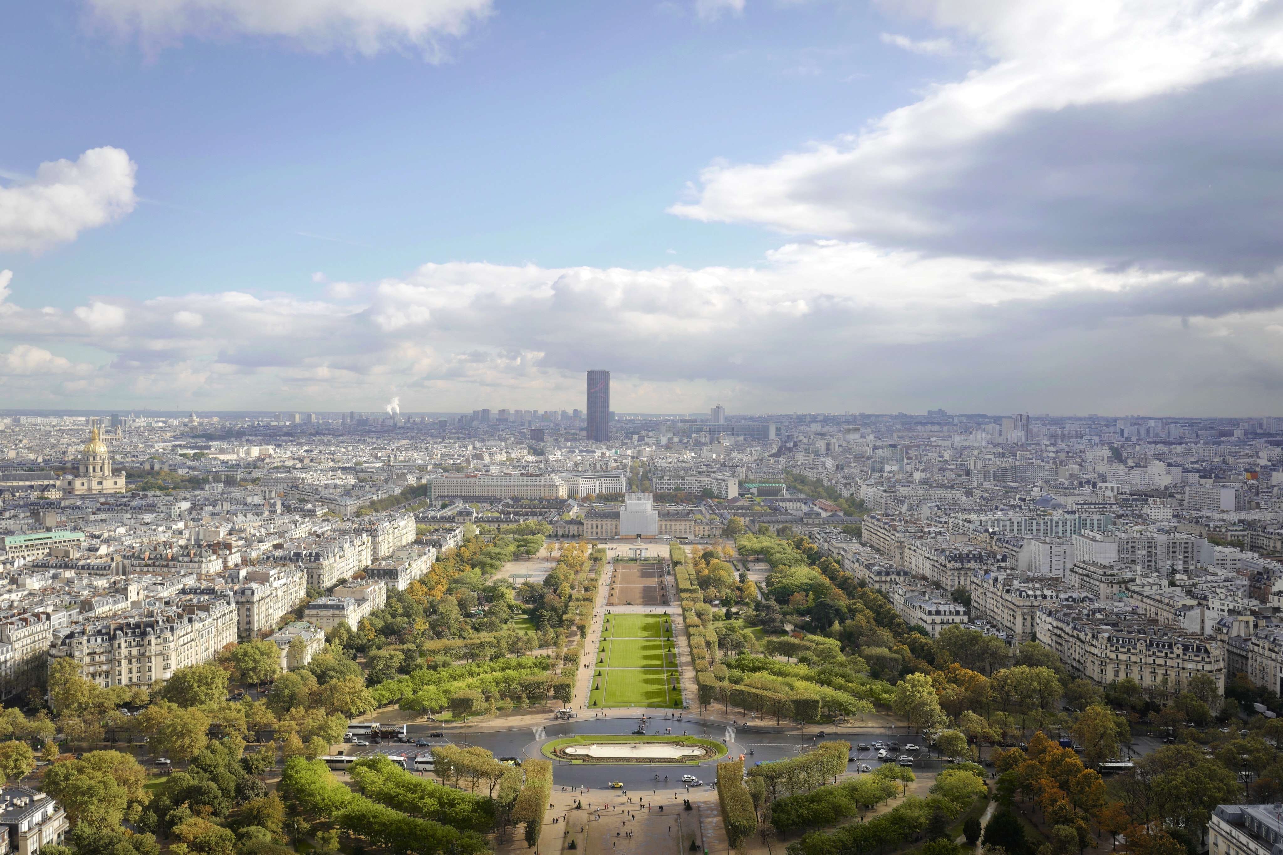 Admire the Beautiful Paris City from Top of the Eiffel Tower