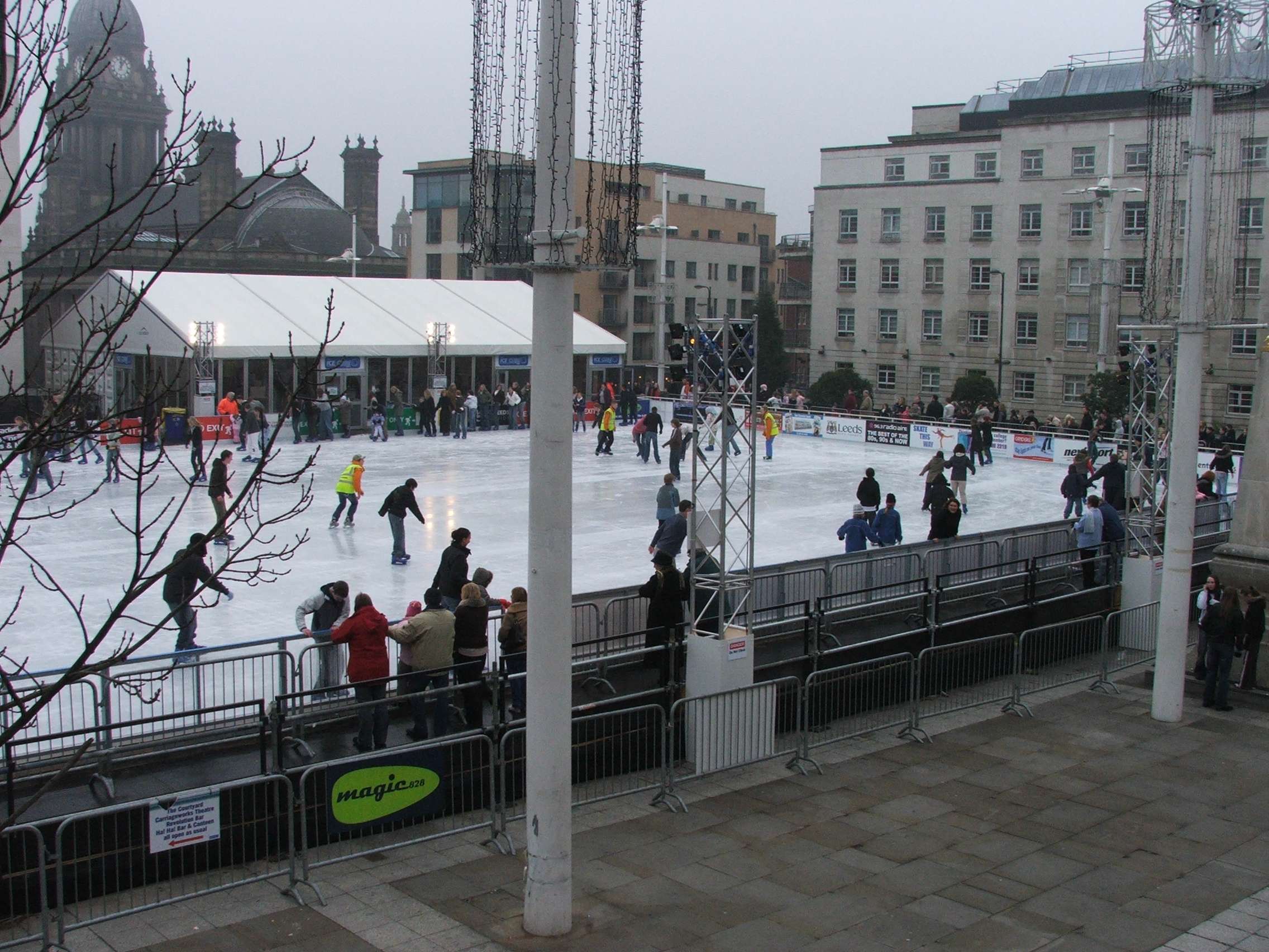 Try Ice Skating At Millennium Square