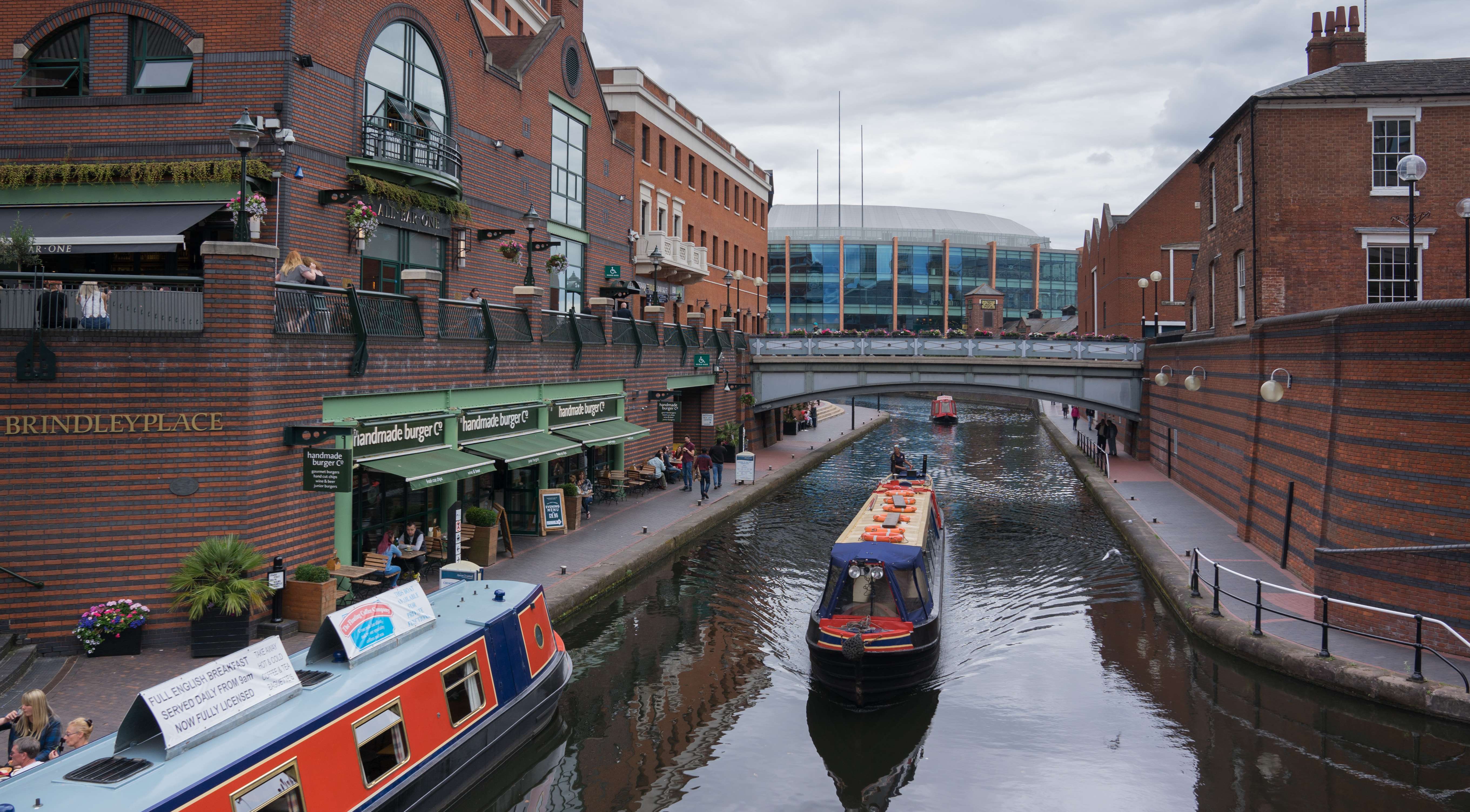 Explore Brindleyplace And The Canal Quarter