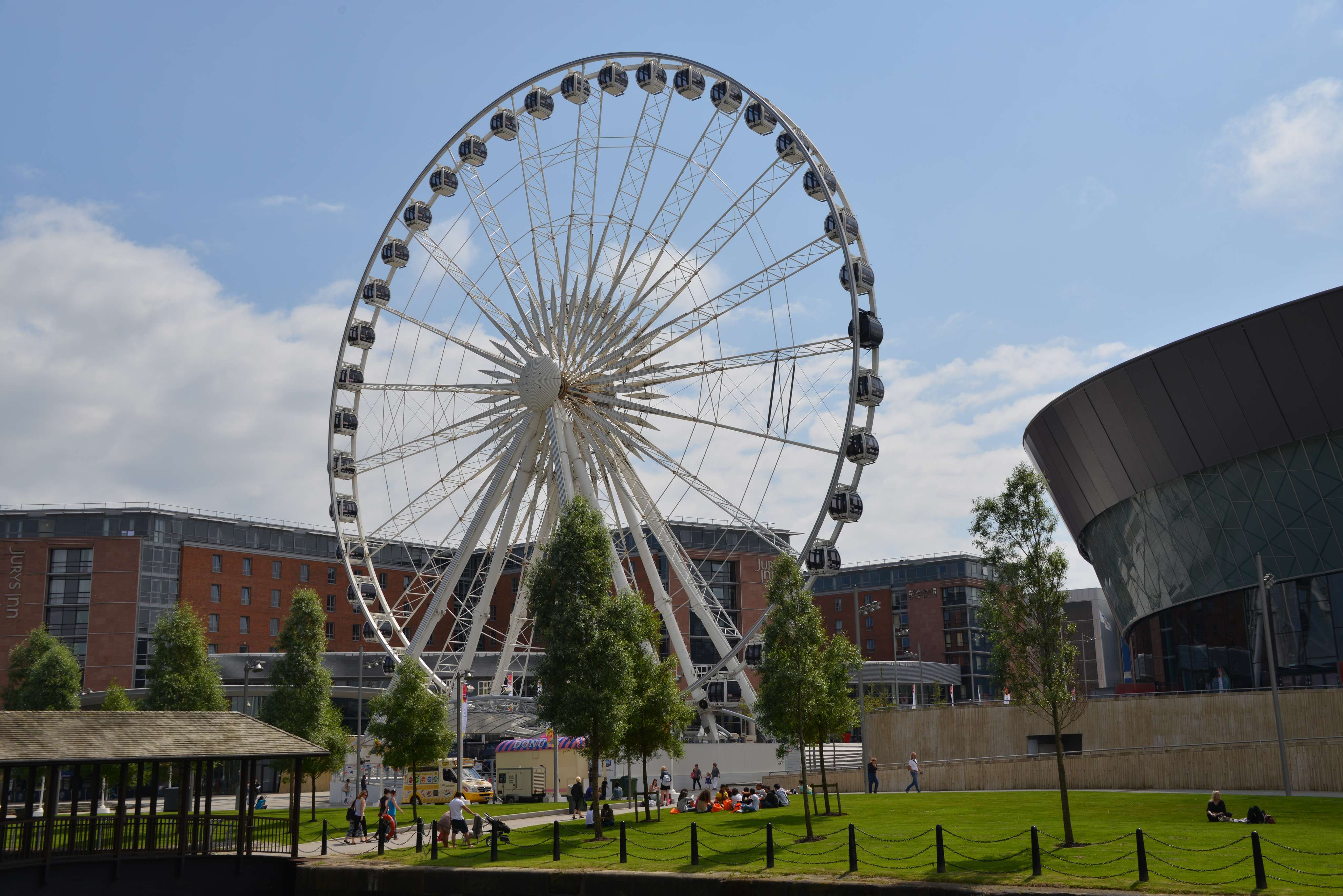 Hop On The Big Wheel Of Liverpool
