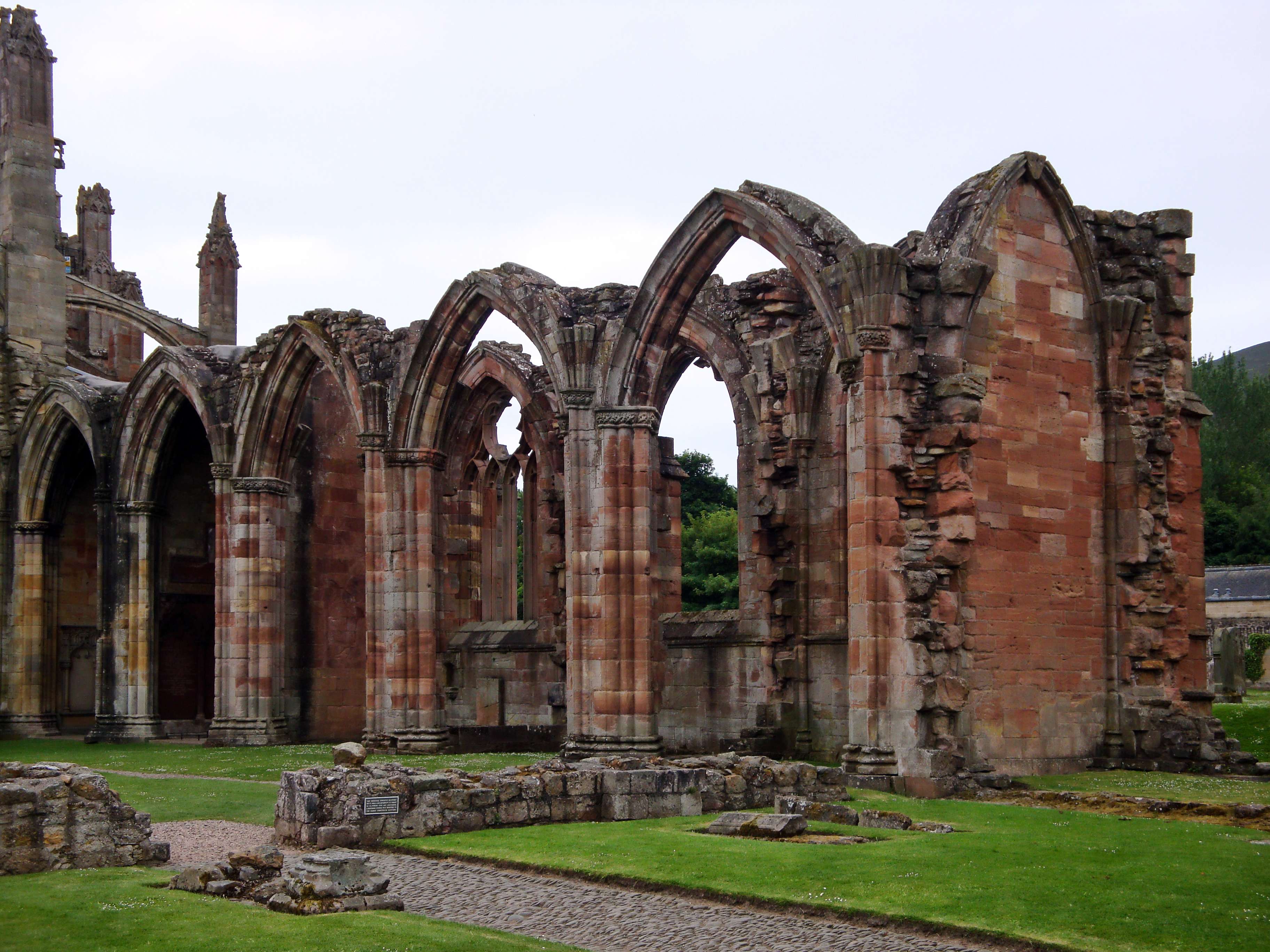 Melrose Abbey And Rosslyn Chapel