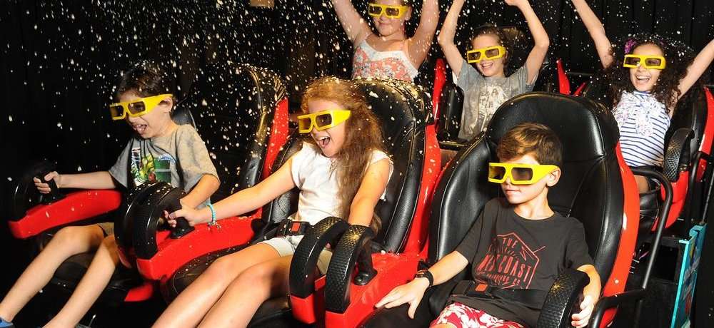 Experience 9D action cinemas