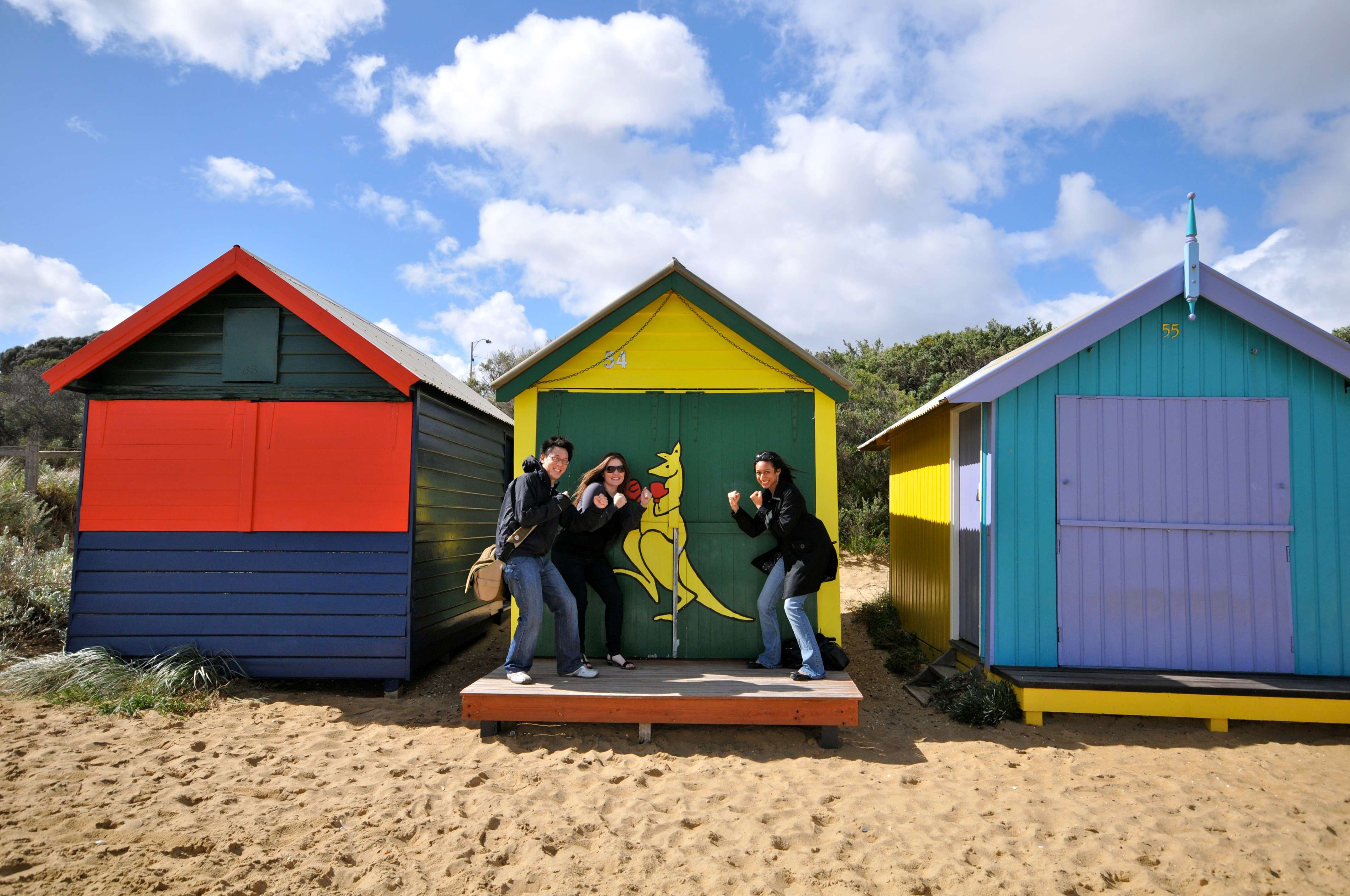 Capture Pictures With Colourful Brighton Beach Boxes