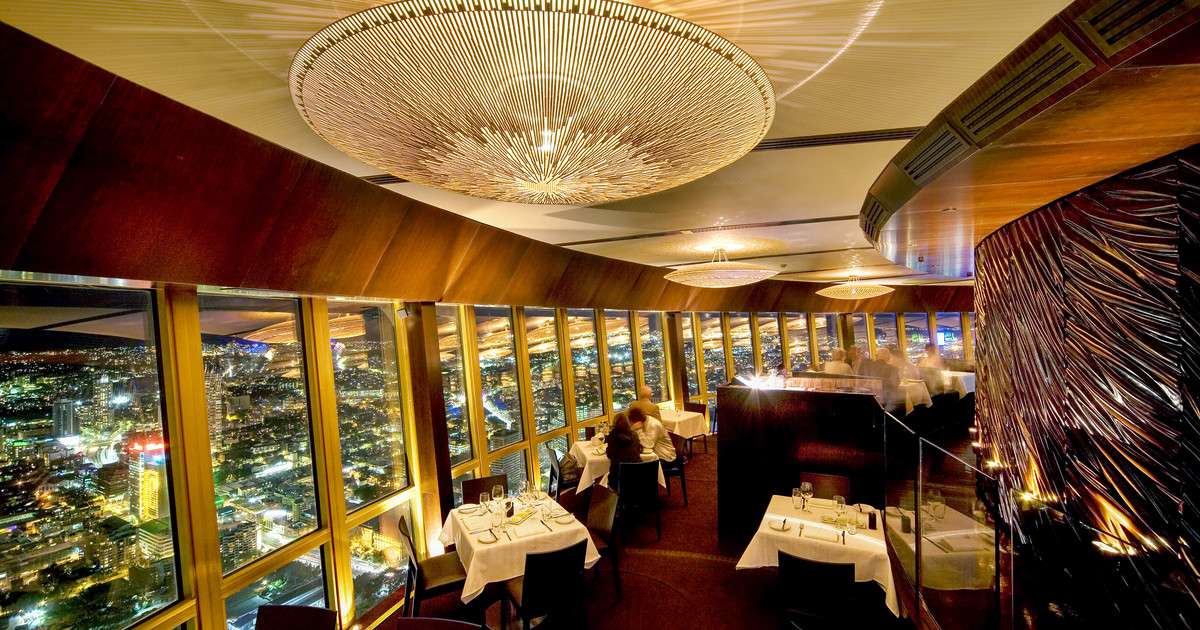 Dinner at Sydney Tower- Revolving Restaurant