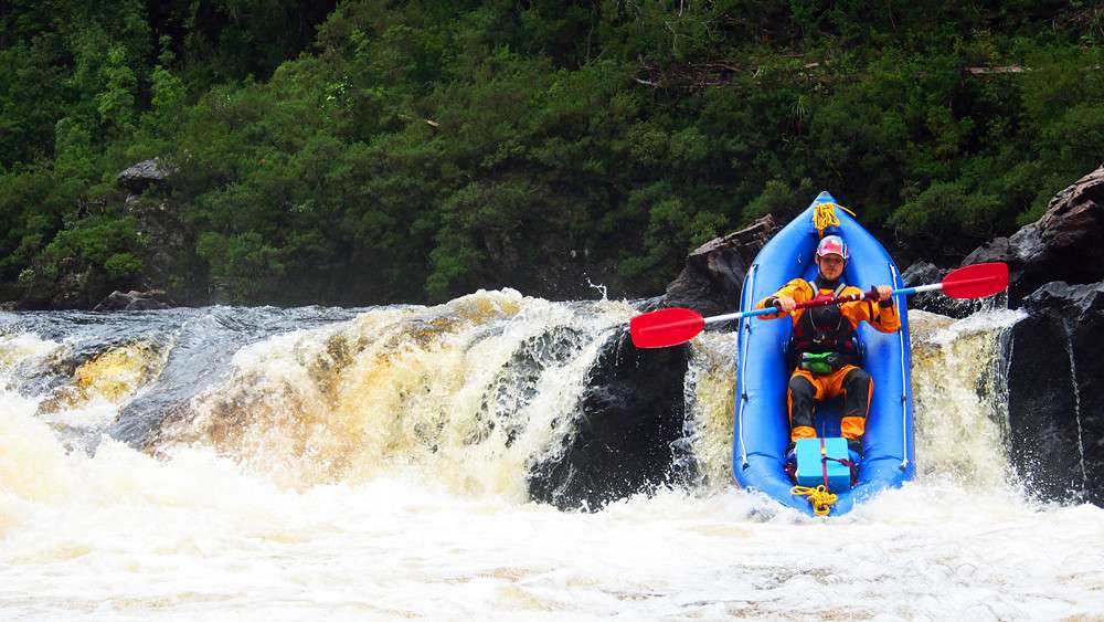 Go for Rafting in Franklin River