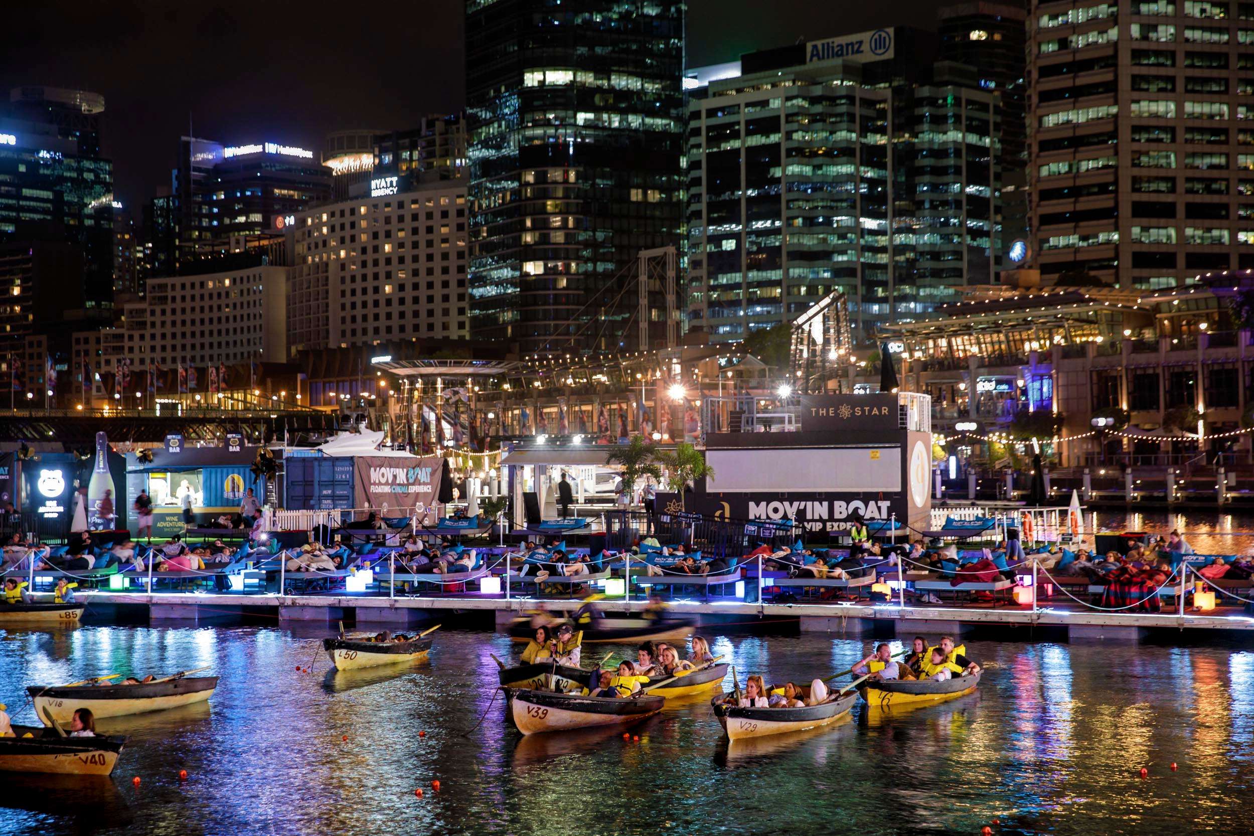 Check out the Mov’in Boat Floating Cinema