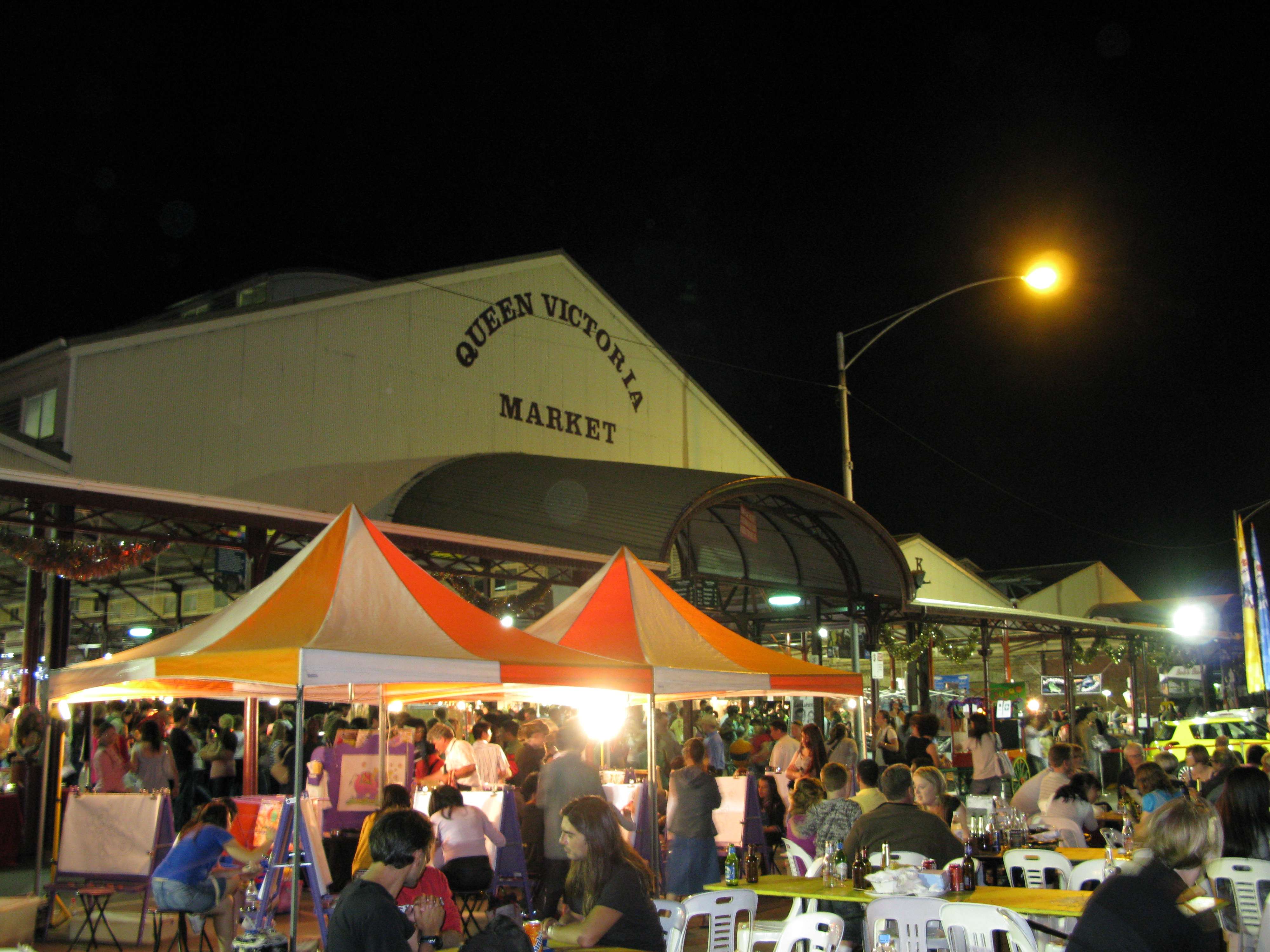 Shop At Winter Night Market 