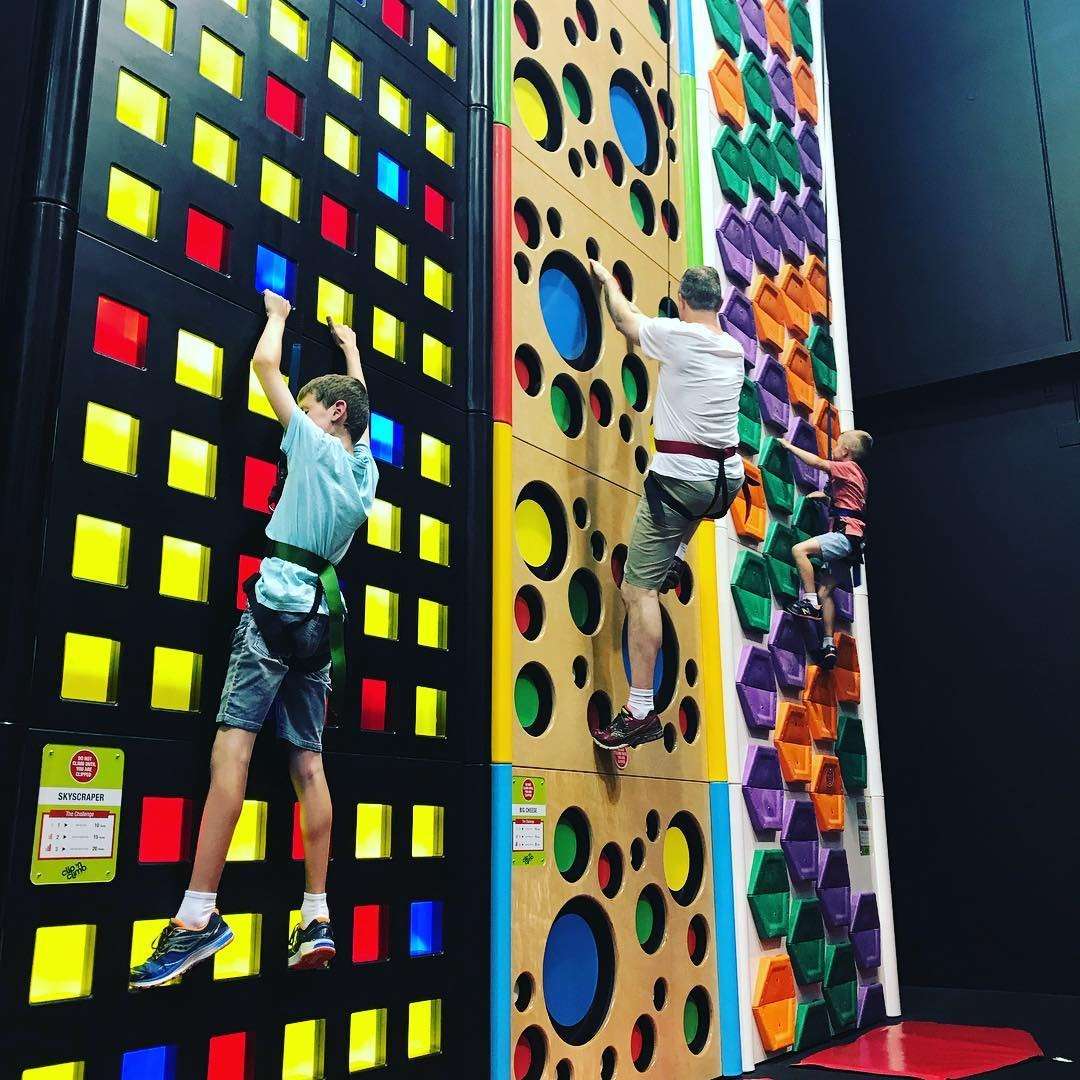 Clip ‘N Climb Your Way Up A Wall