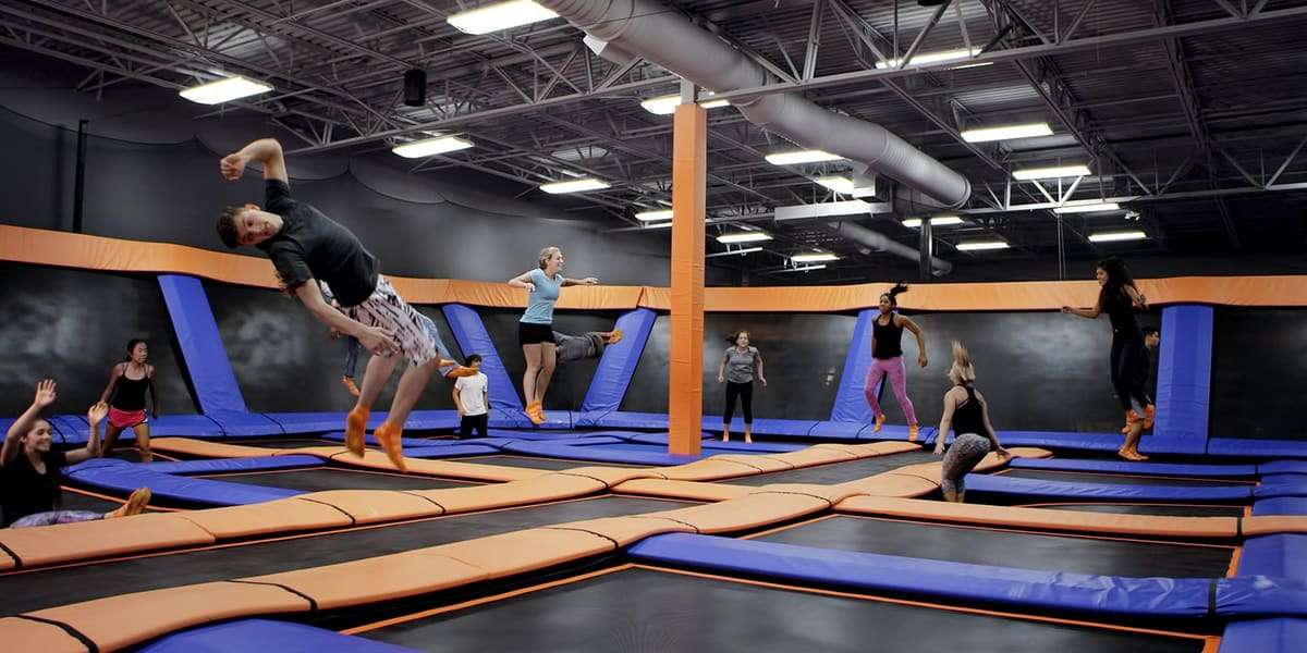 Enjoy Jumping on Trampolines