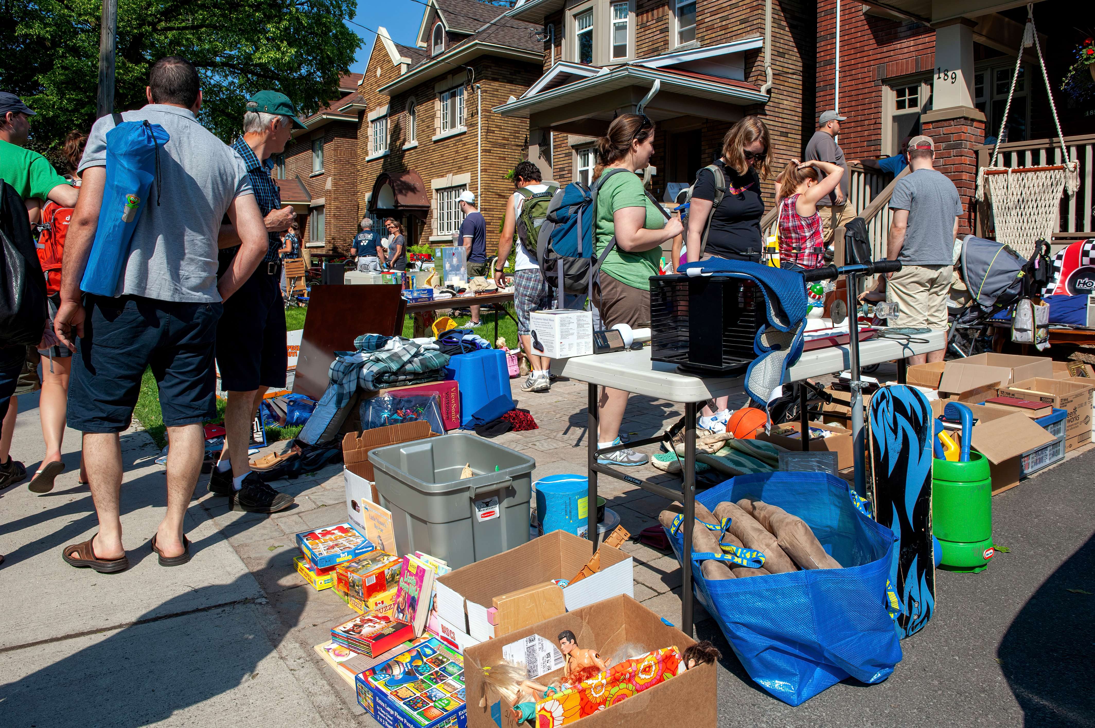 Visit Glebe or Rozelle Markets