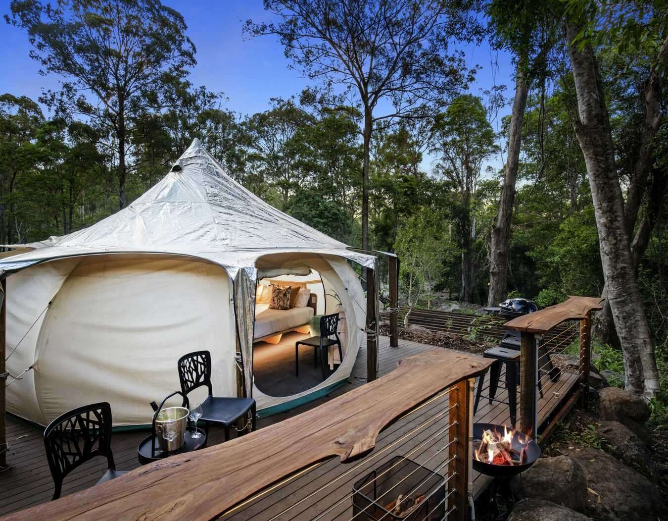 Lotus Tents at Cedar Creek Lodge