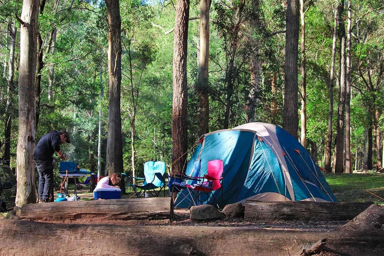 Camping at Thunderbird Park