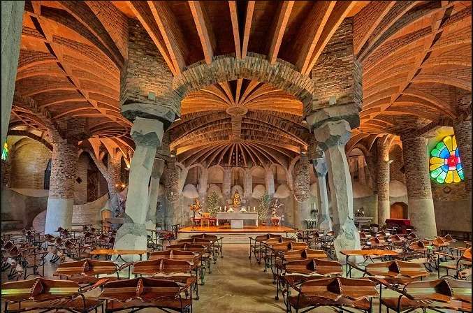 Check Out Gaudi’s Colonia Guell