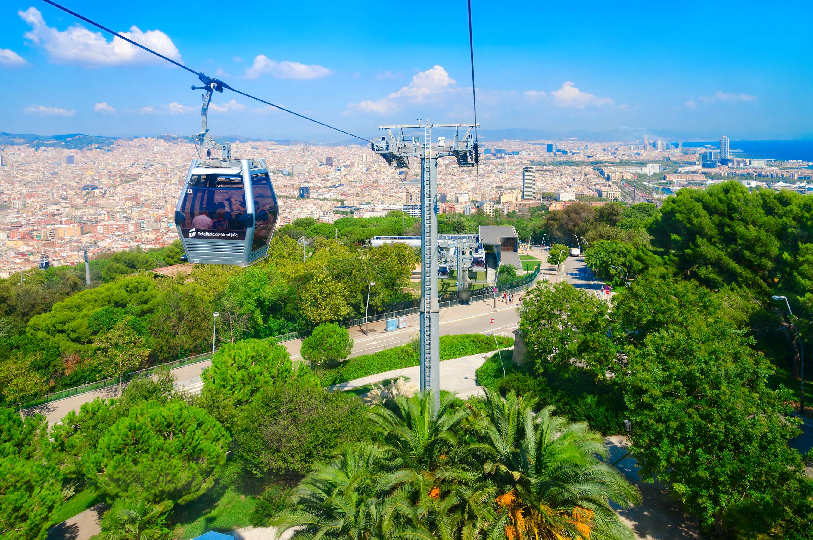 Get On The Montjuic Cable Car