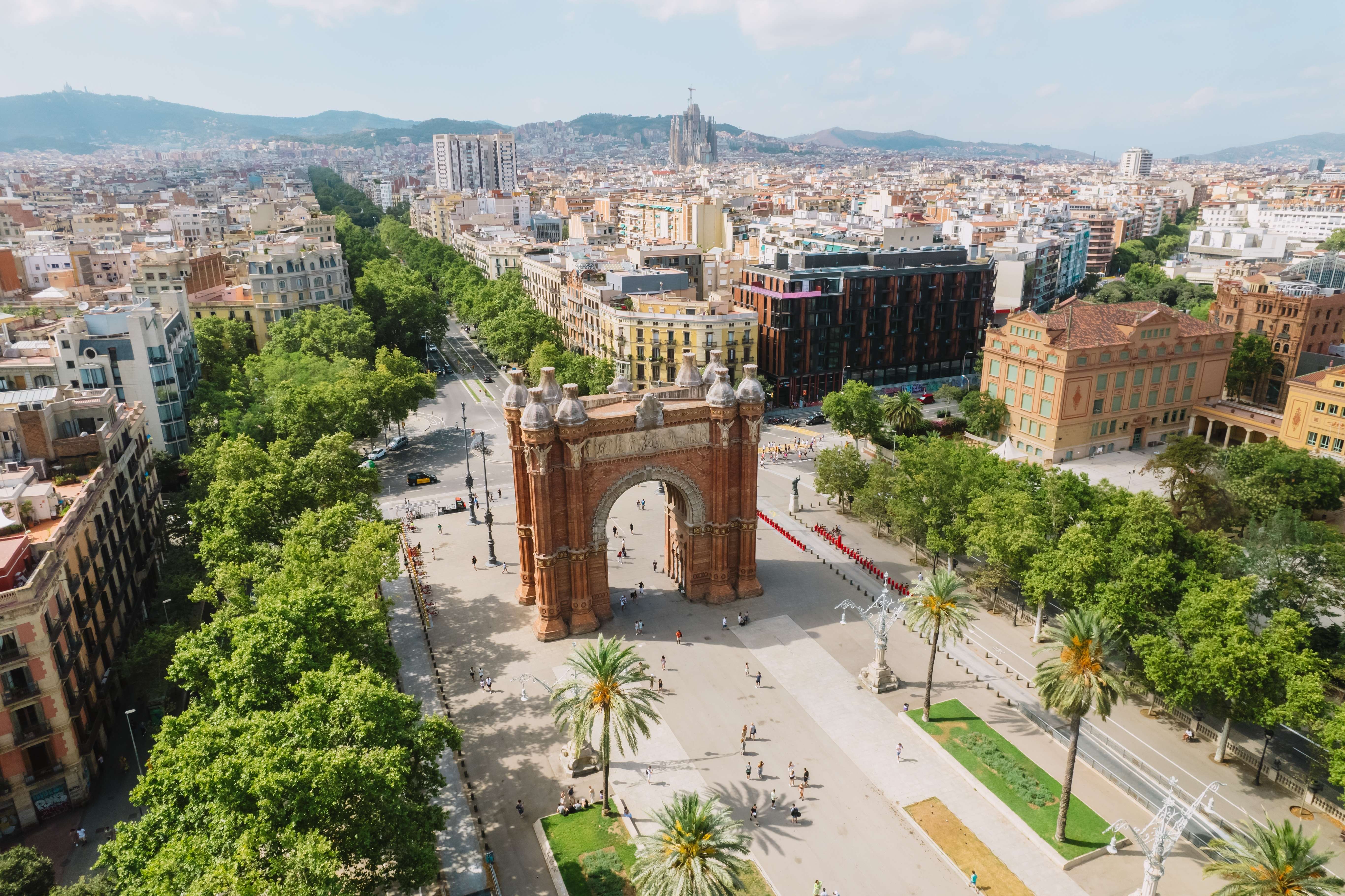 Arc de Triomf of Barcelona