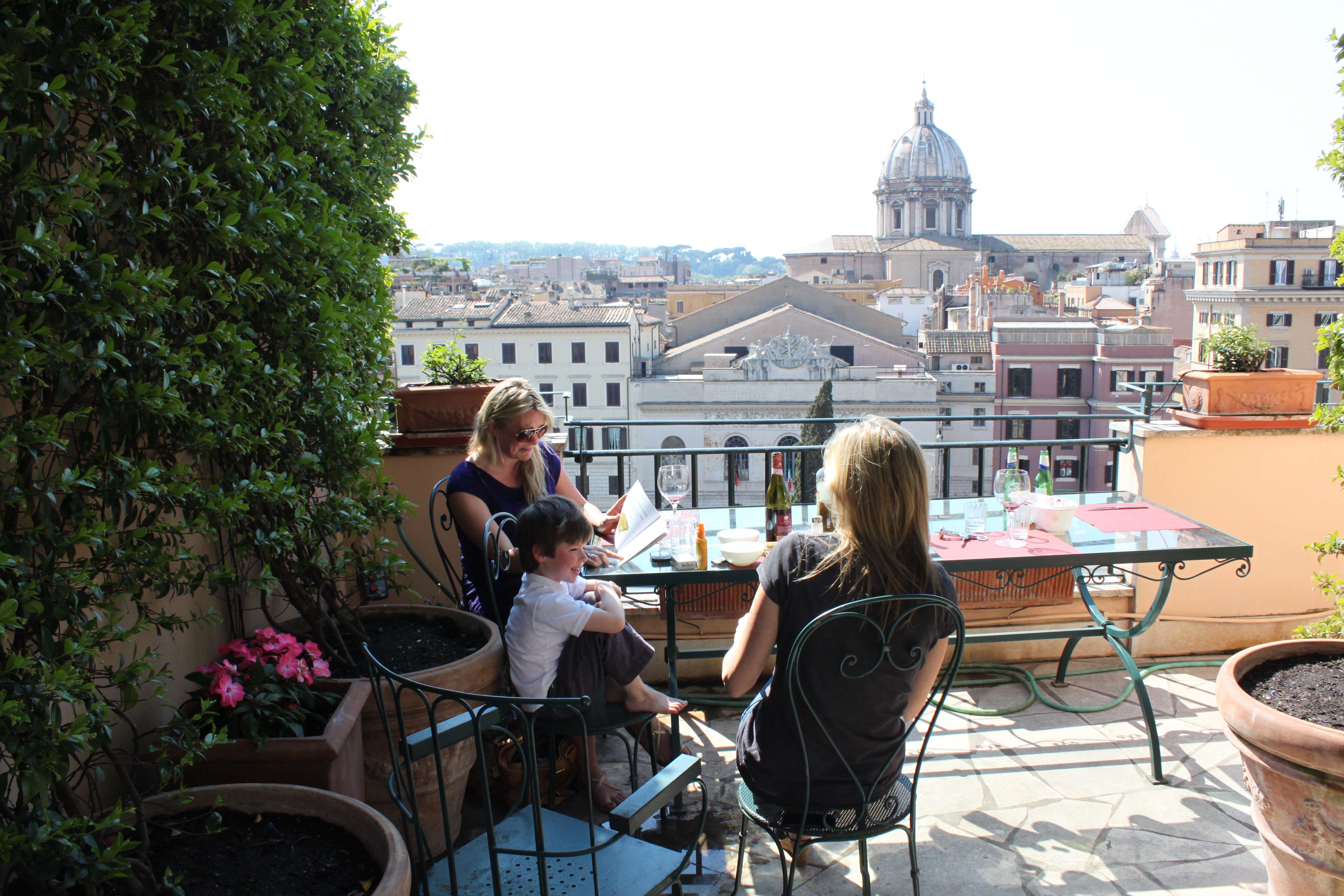 Weather in Rome during the months of April