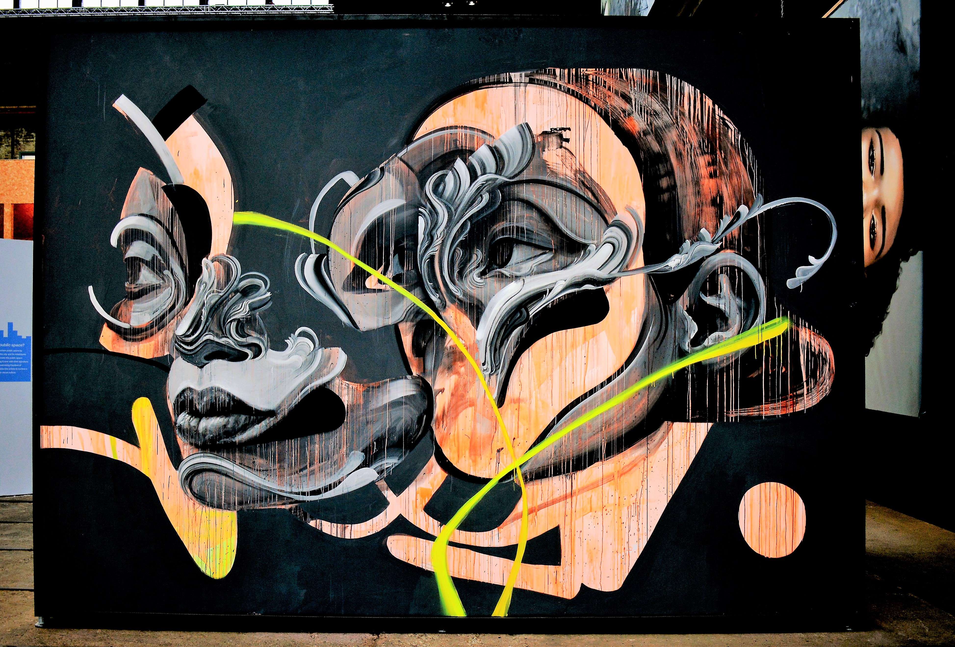 Marveling at the Street Art