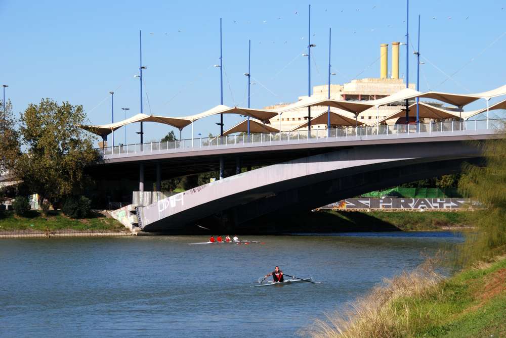 Kayak down the Guadalquivir River