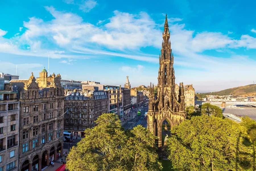 Marvel At Climb The Scott Monument