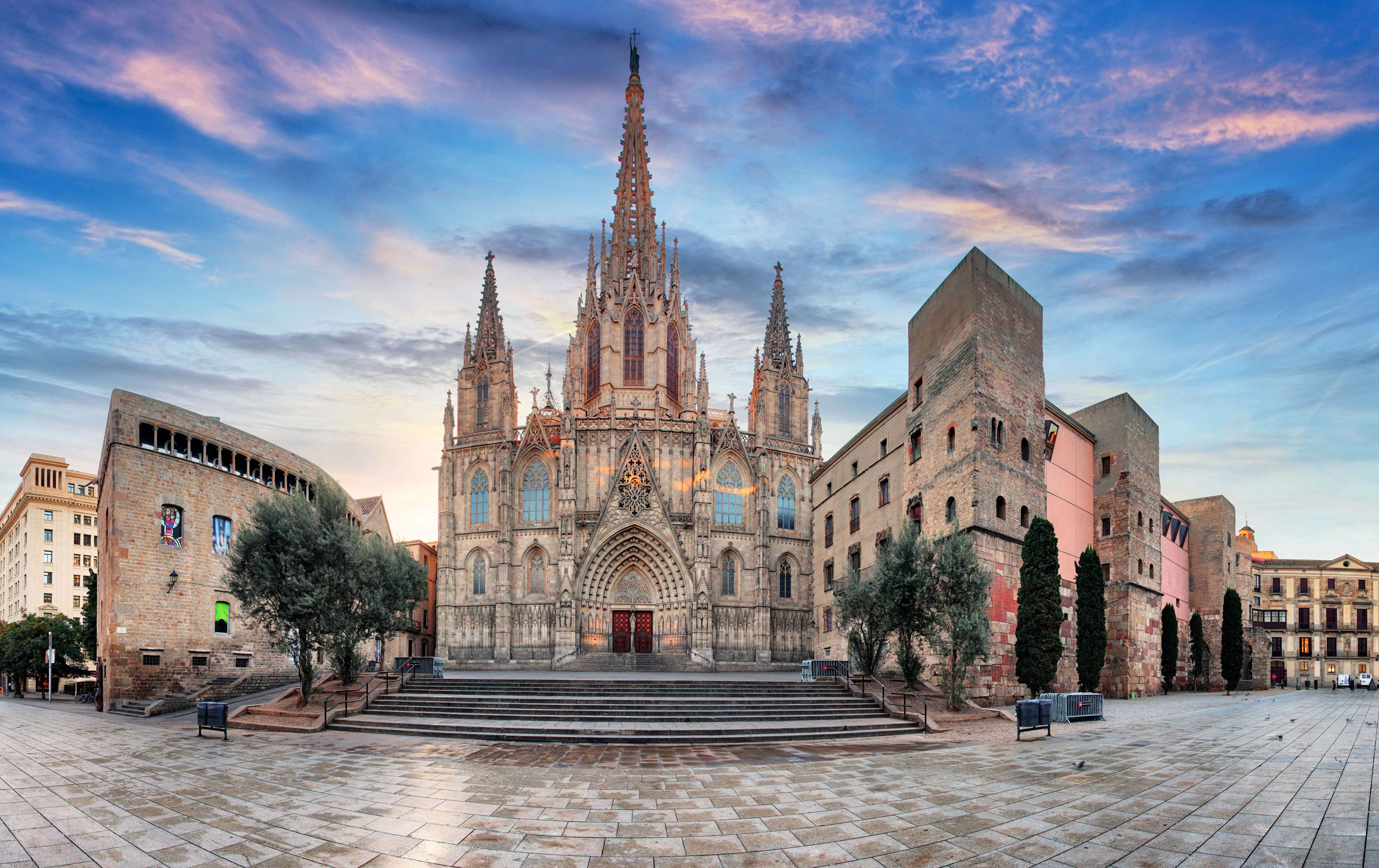 The Gothic Cathedral of Barcelona