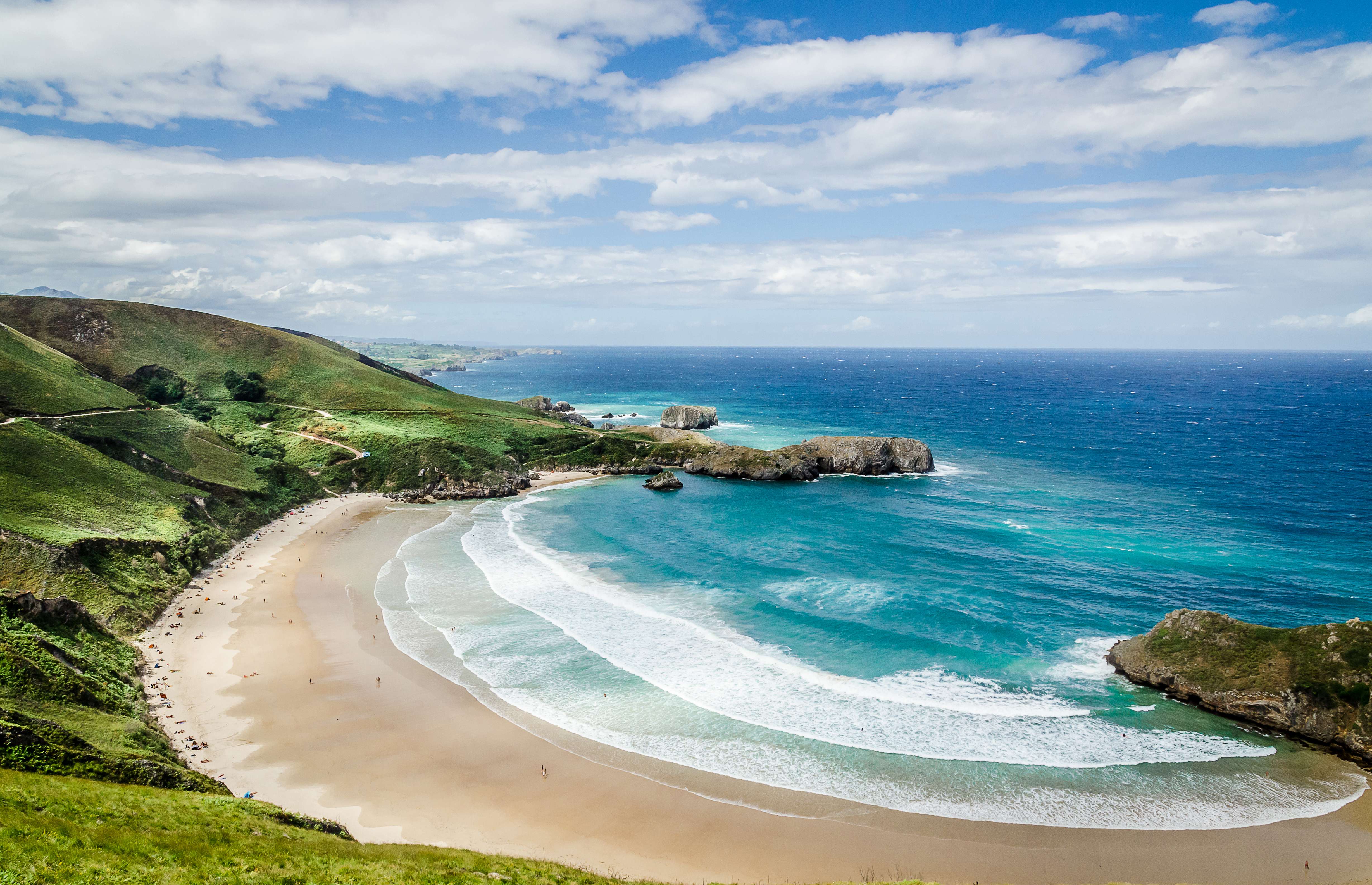 Playa de Torimbia, Asturias