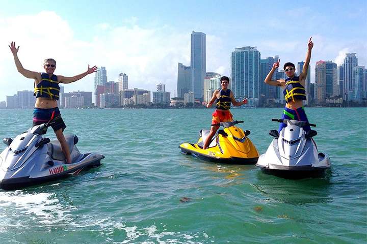 Cruise by a Rented Jet Ski
